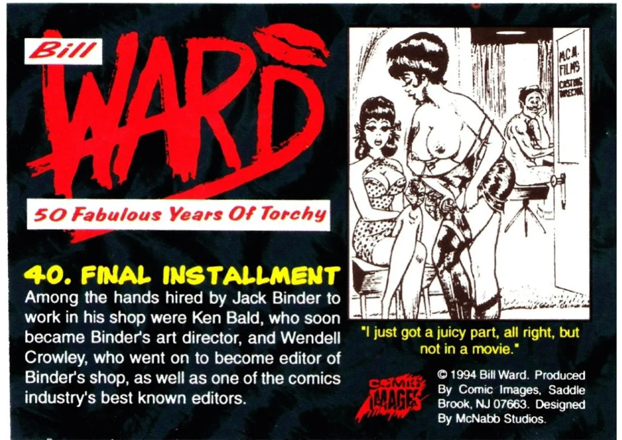 [Bill Ward] 50 Fabulous Years of Torchy - Collector Cards
