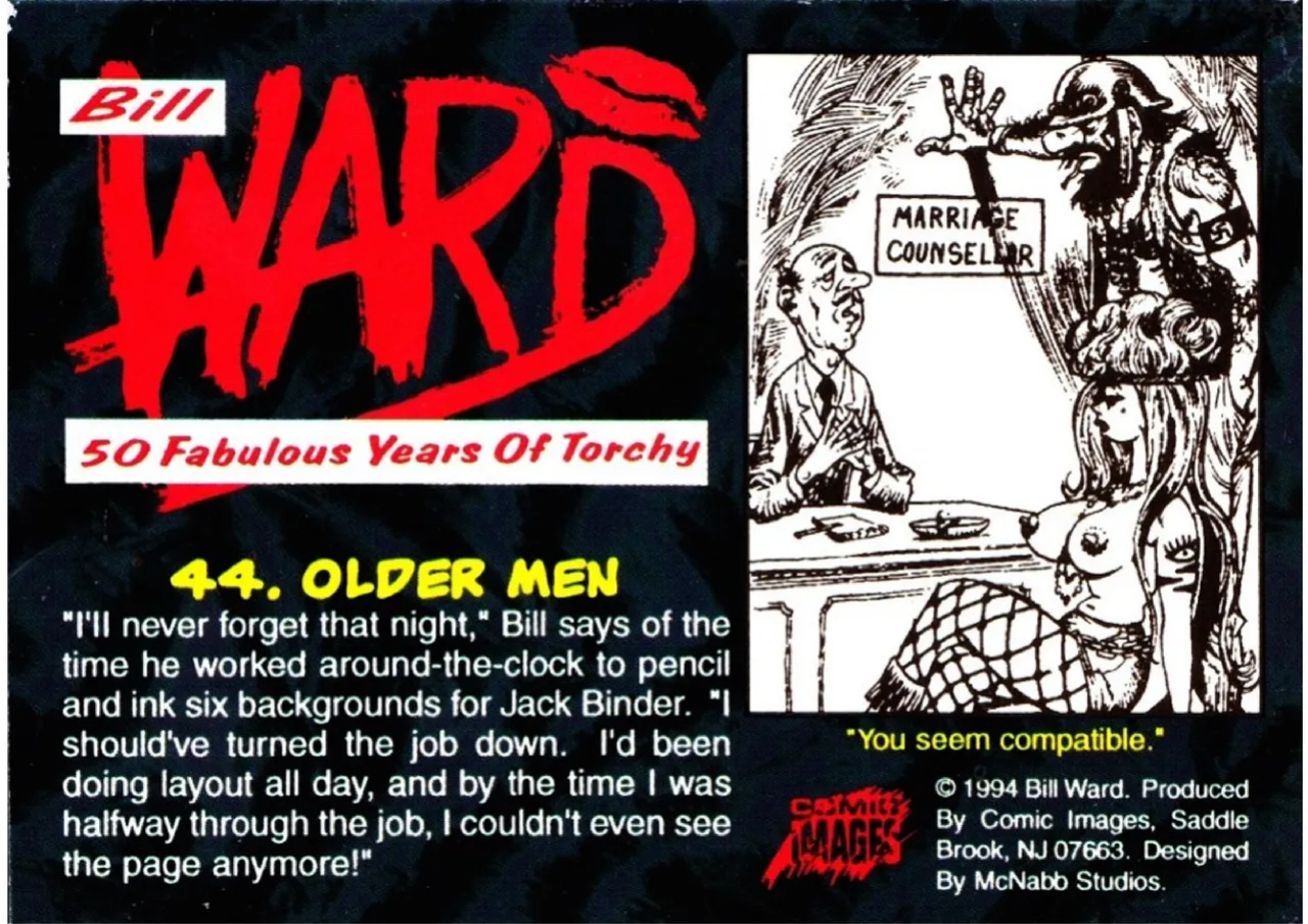 [Bill Ward] 50 Fabulous Years of Torchy - Collector Cards