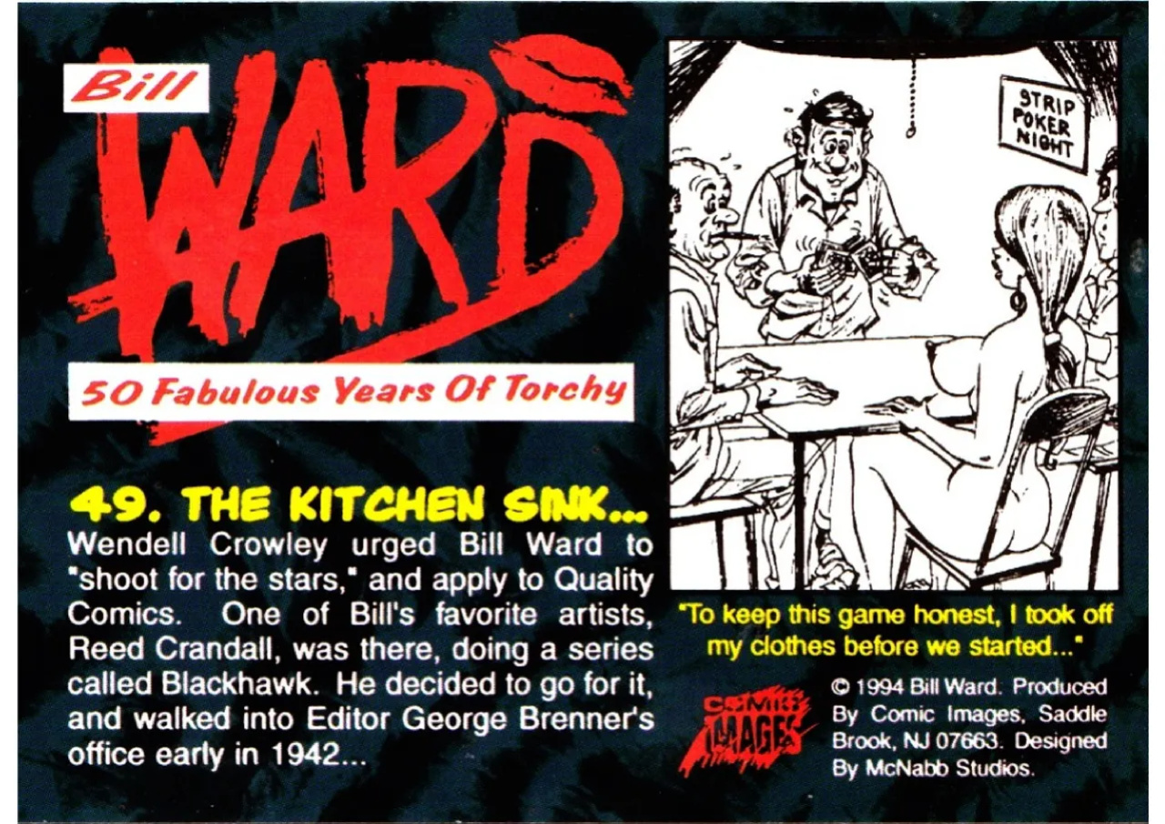 [Bill Ward] 50 Fabulous Years of Torchy - Collector Cards
