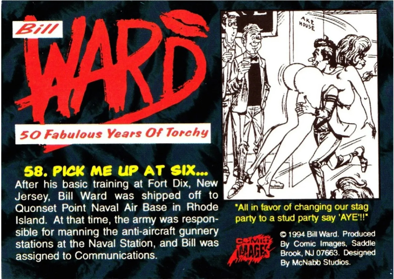 [Bill Ward] 50 Fabulous Years of Torchy - Collector Cards