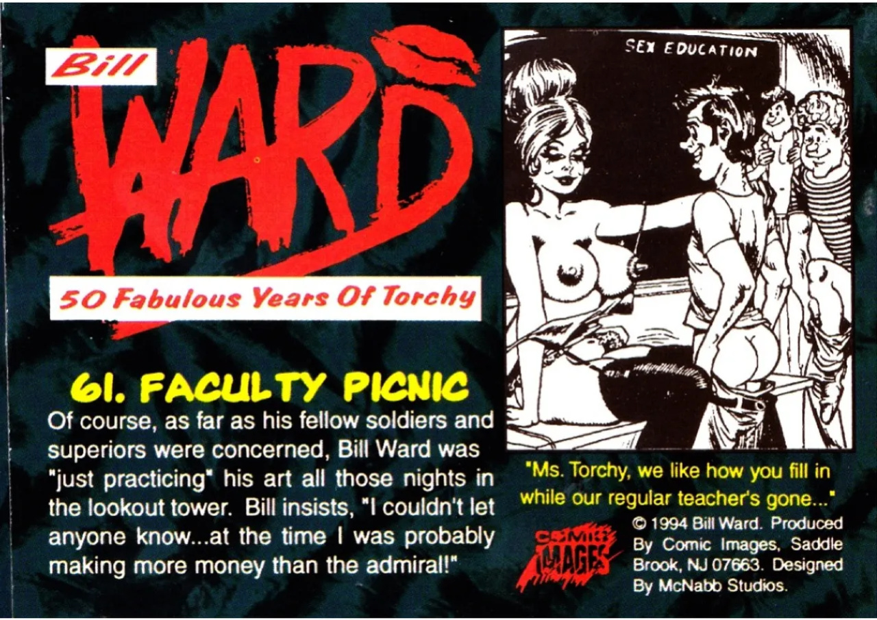 [Bill Ward] 50 Fabulous Years of Torchy - Collector Cards