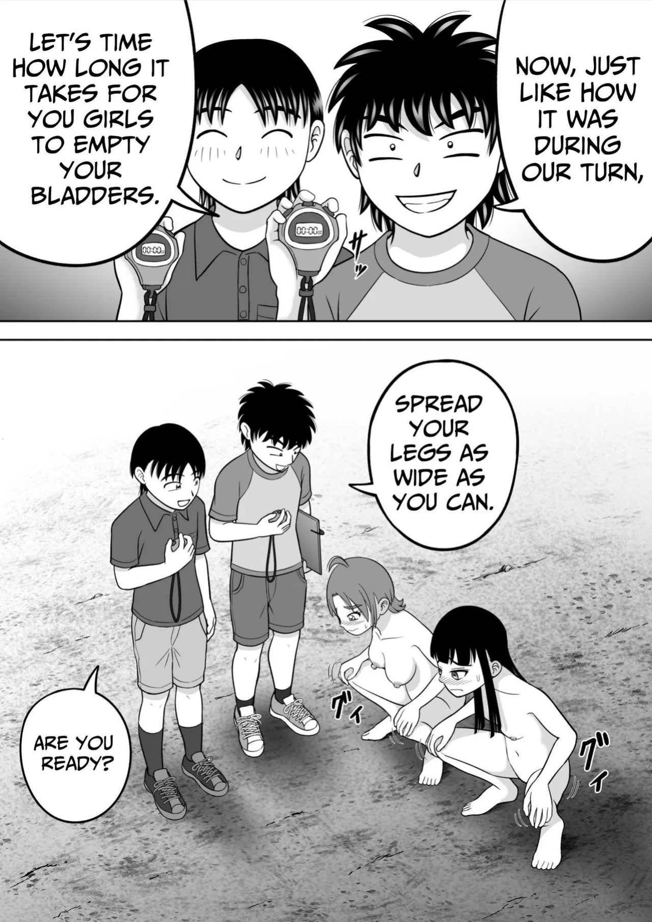 [Hitotsukami (Kitamura Kouichi)] NAKED! ~CMNF~ [Translators Unite]