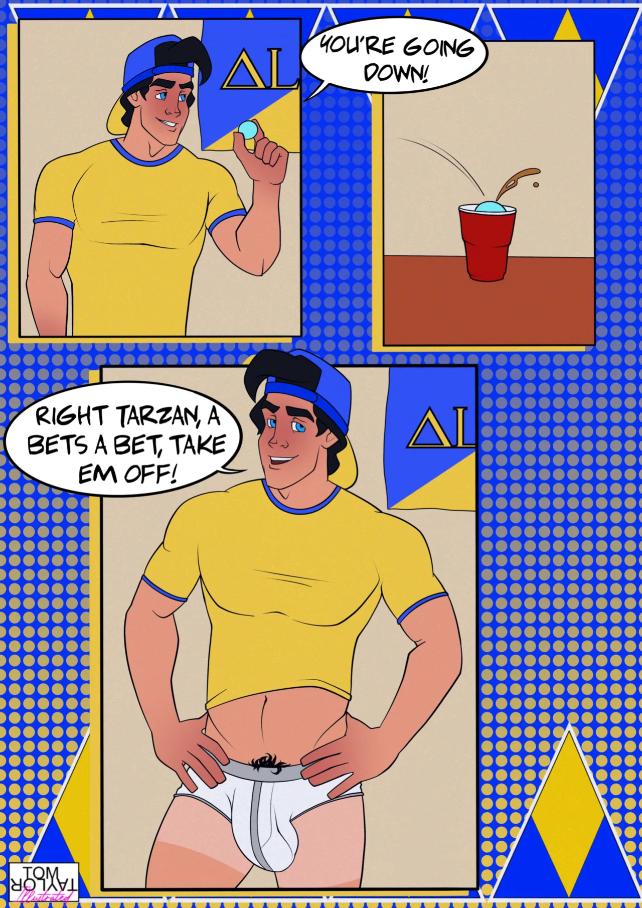 [Tom Taylor] The Frat years! [Eng]