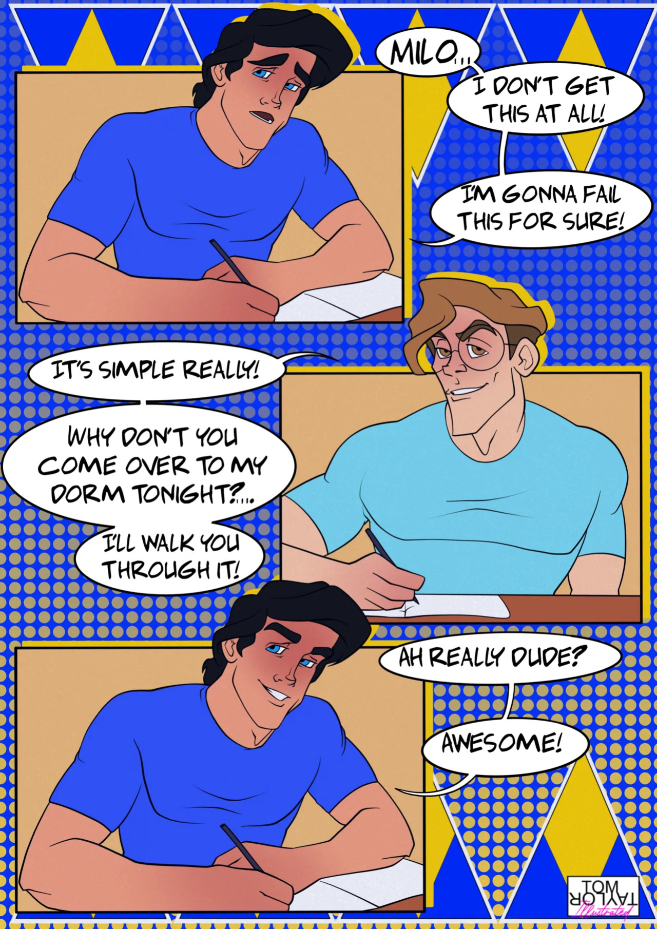 [Tom Taylor] The Frat years! [Eng]