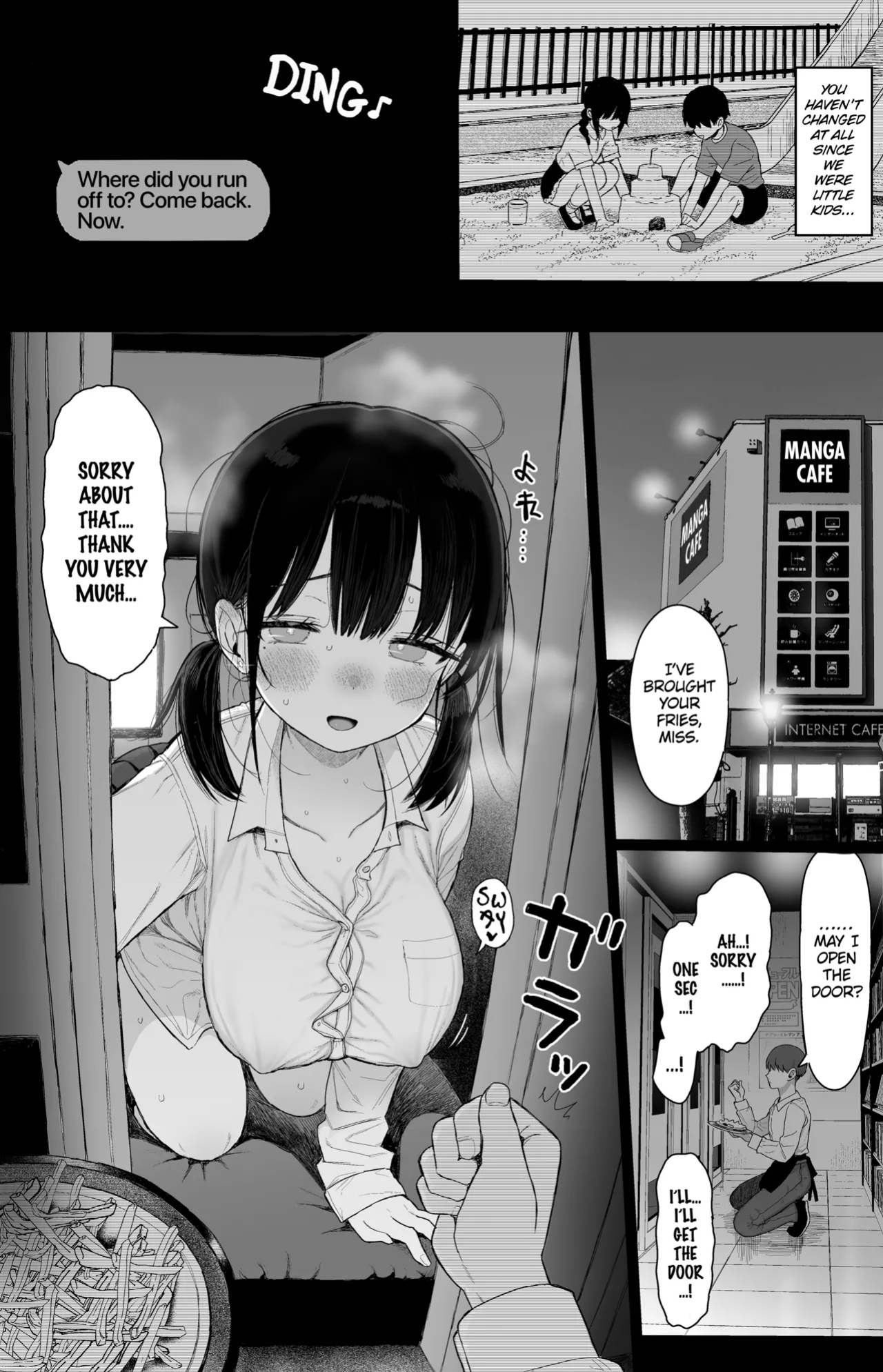 [micro page (Kuromotokun)] Hikaeme Kanojo wa Kobamenai | The Mild-Mannered Girlfriend Who Can't Resist + Omake [The Unseelie Court]