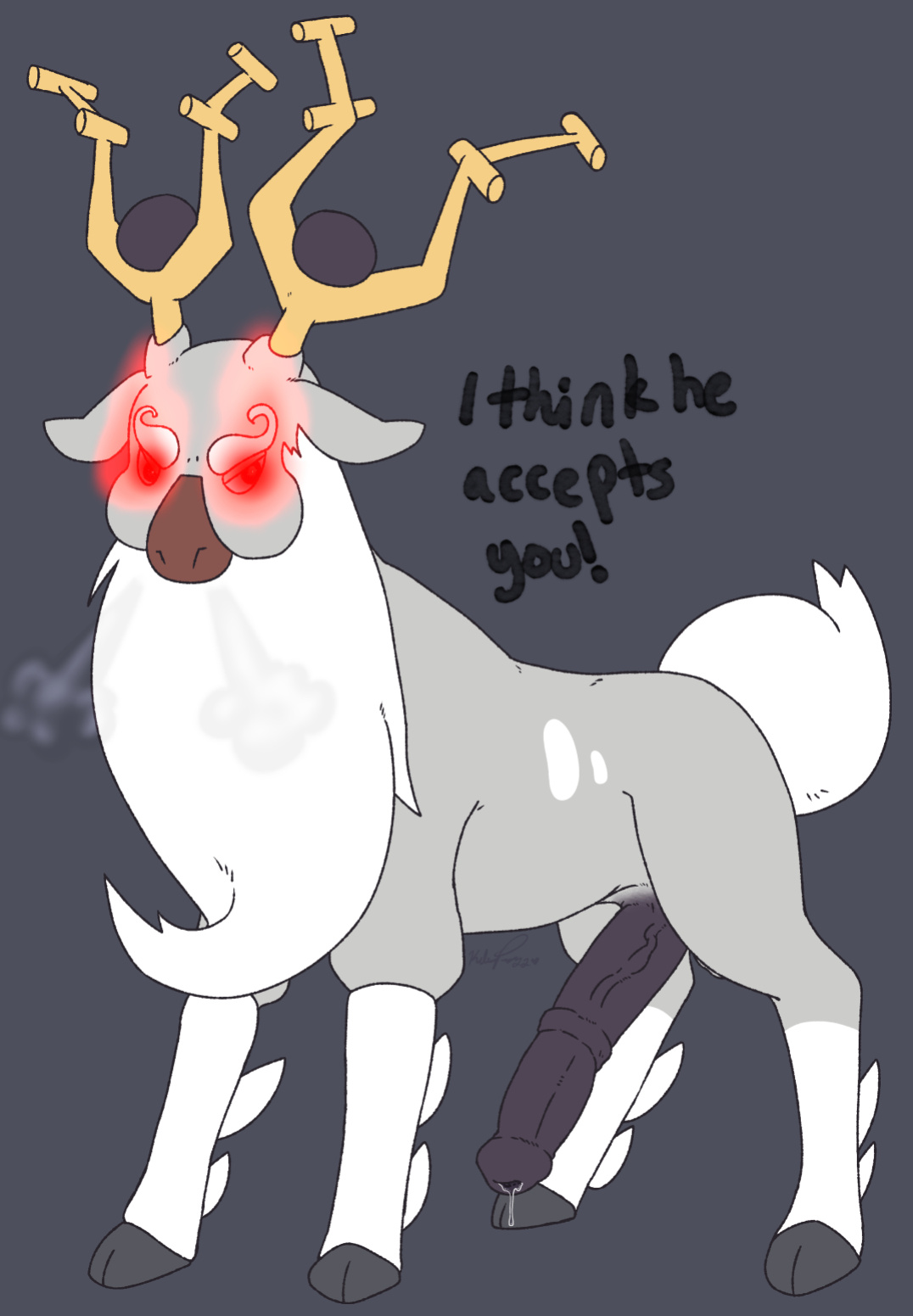 [QueenKami] Accepted by Wyrdeer (Pokémon)