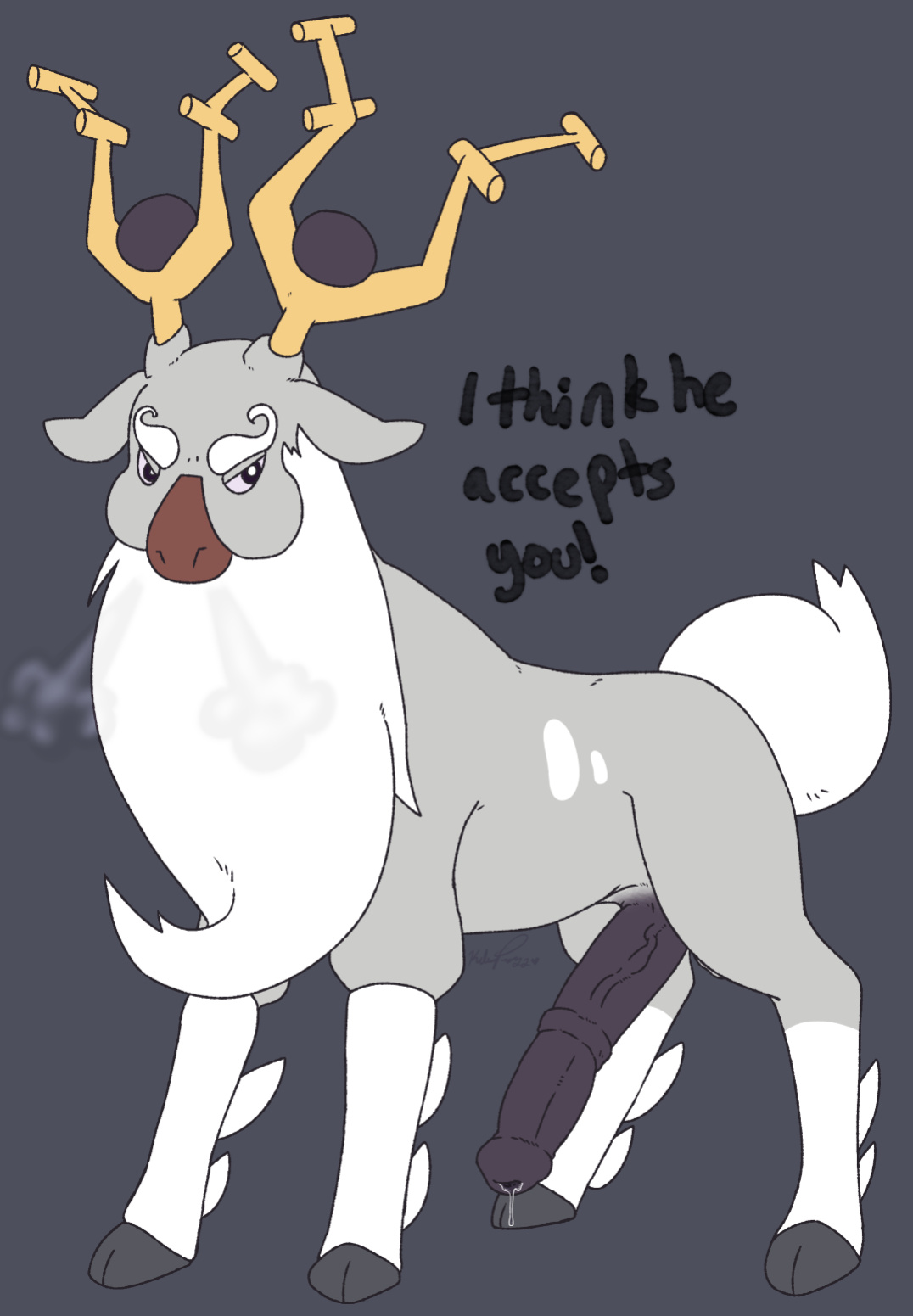 [QueenKami] Accepted by Wyrdeer (Pokémon)