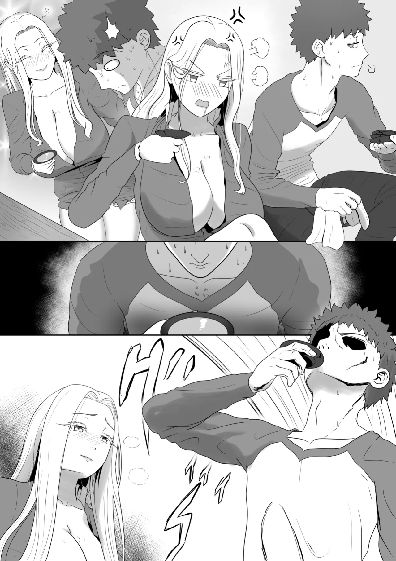 [KMVT] Lovely Maids/Lonely Mom (Fate kaleid liner Prisma Illya) (Uncensored)