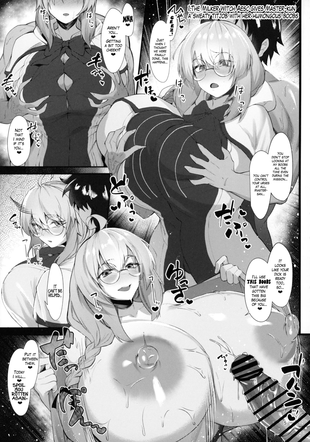 (C104) [ZENTANGLE (Hirasawa Zen)] Manyuu Majo no Nyuunai Shasei | Ejaculating between these witches' bewitching breasts (Fate/Grand Order) [The Blavatsky Project]
