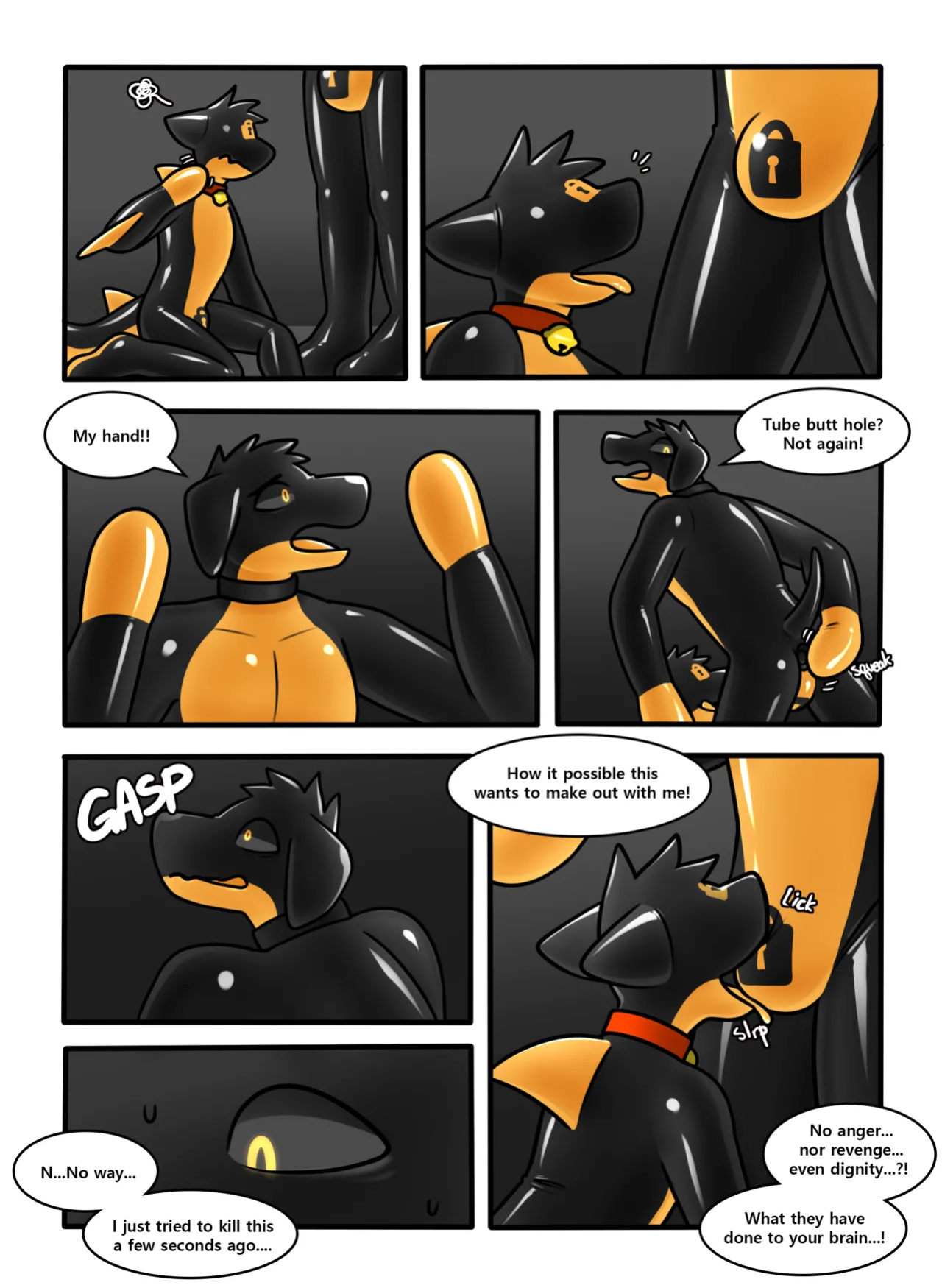 [Qundium (Yewonlee1999 / Hacony)] RubberShark (狗大汉化) [Completed]