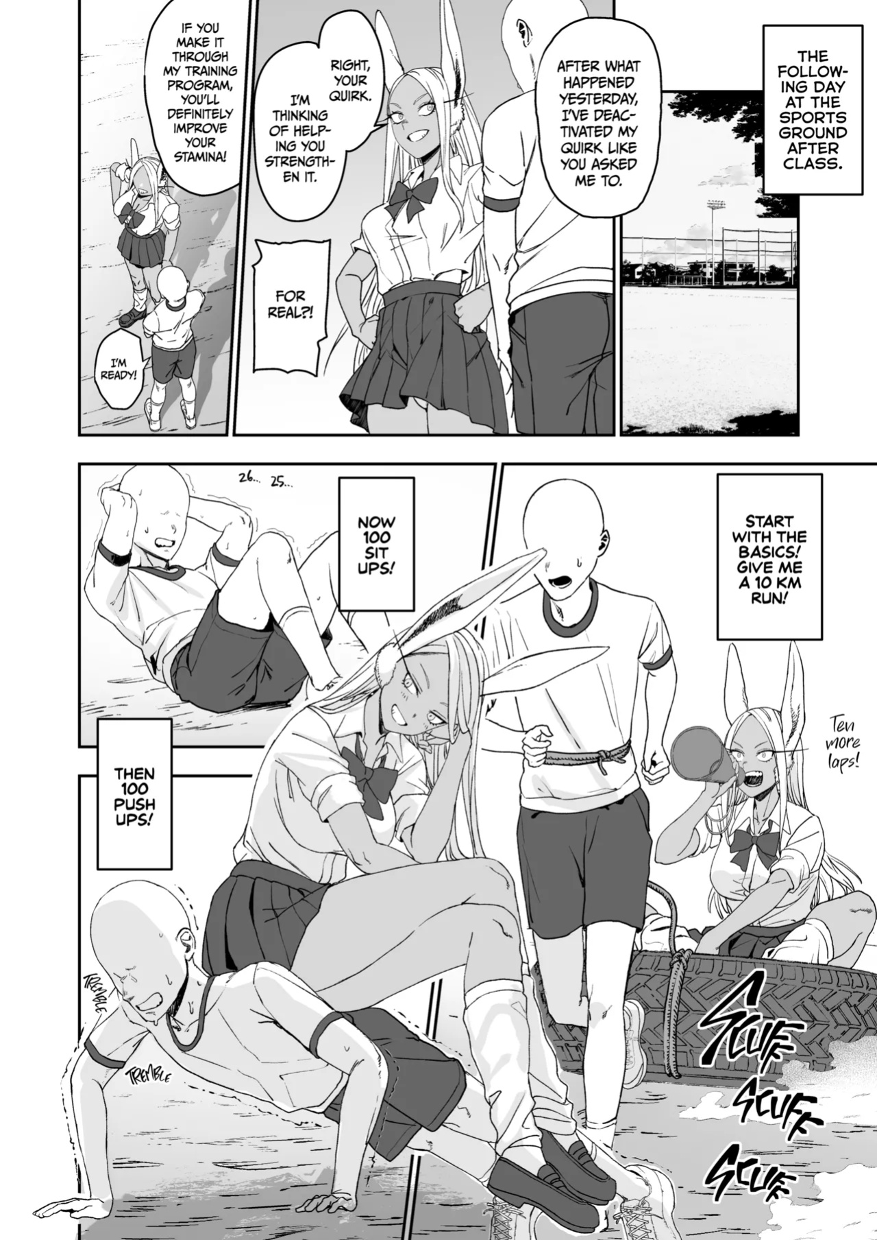 [LOFLAT (Prime)] JK Mirko no Maruhi Training | Mirko's Secret Training Program (Boku no Hero Academia)