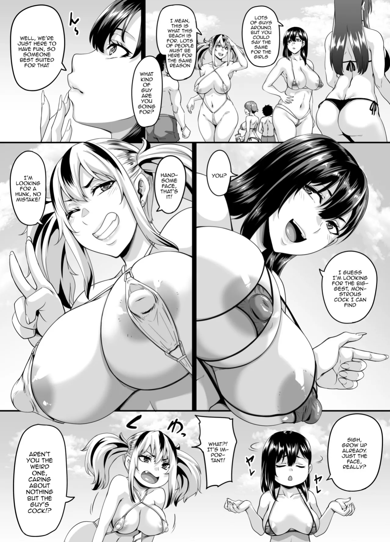 [Tiramisu Tart (Kazuhiro)] Kazoku Ryokou wa Yarimoku Beach de Sex Zanmai ~Onee-chan Hen~ | Going On a Family Vacation To The Beach Turns To Casual sex ~Onee-chan Edition~