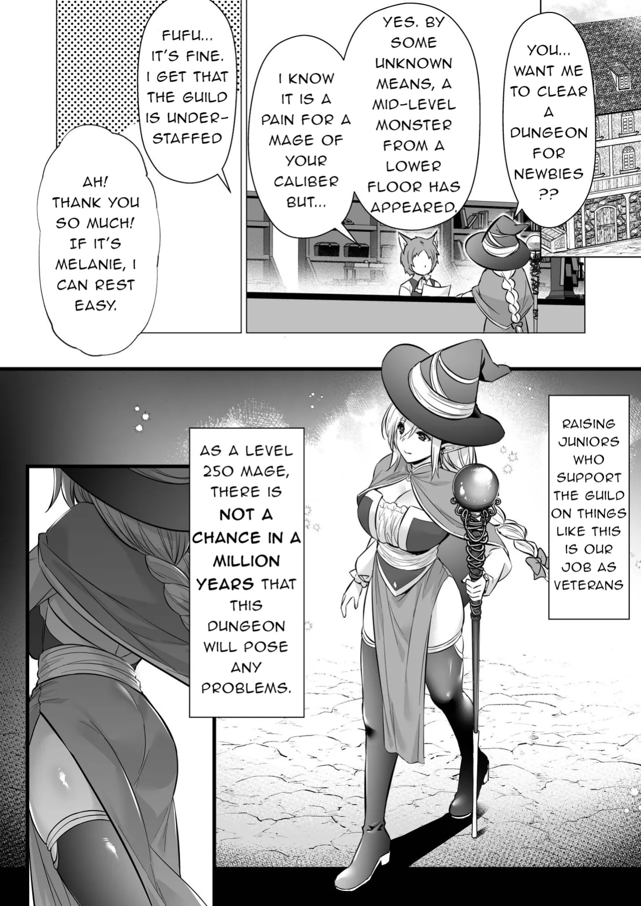 A Level 250 Mage Falls Into a Sensory Deprivation Pit and Loses Her Humanity to Level Drain