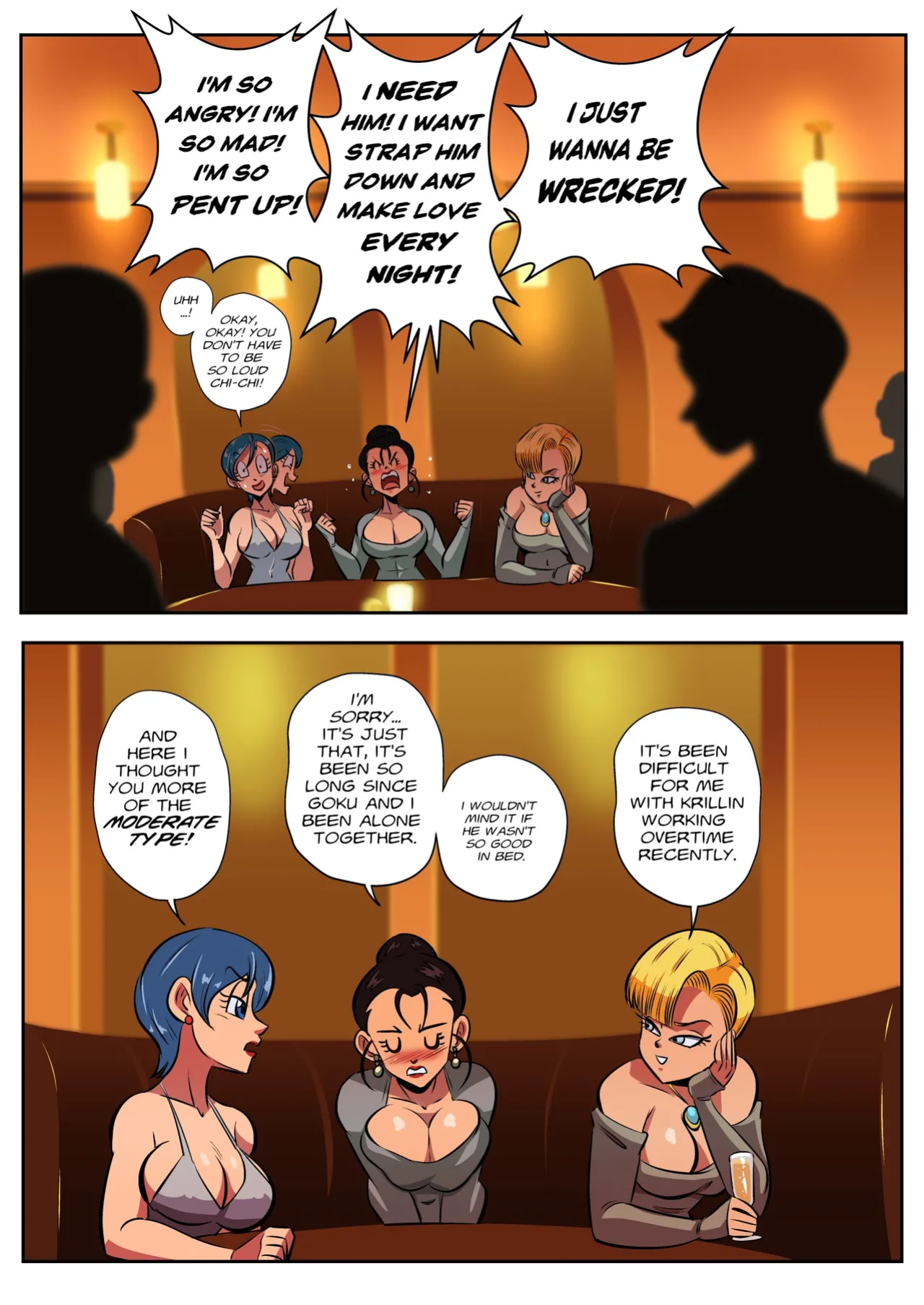 Girls Night Out (Dragon Ball Super) [FunsexyDB]