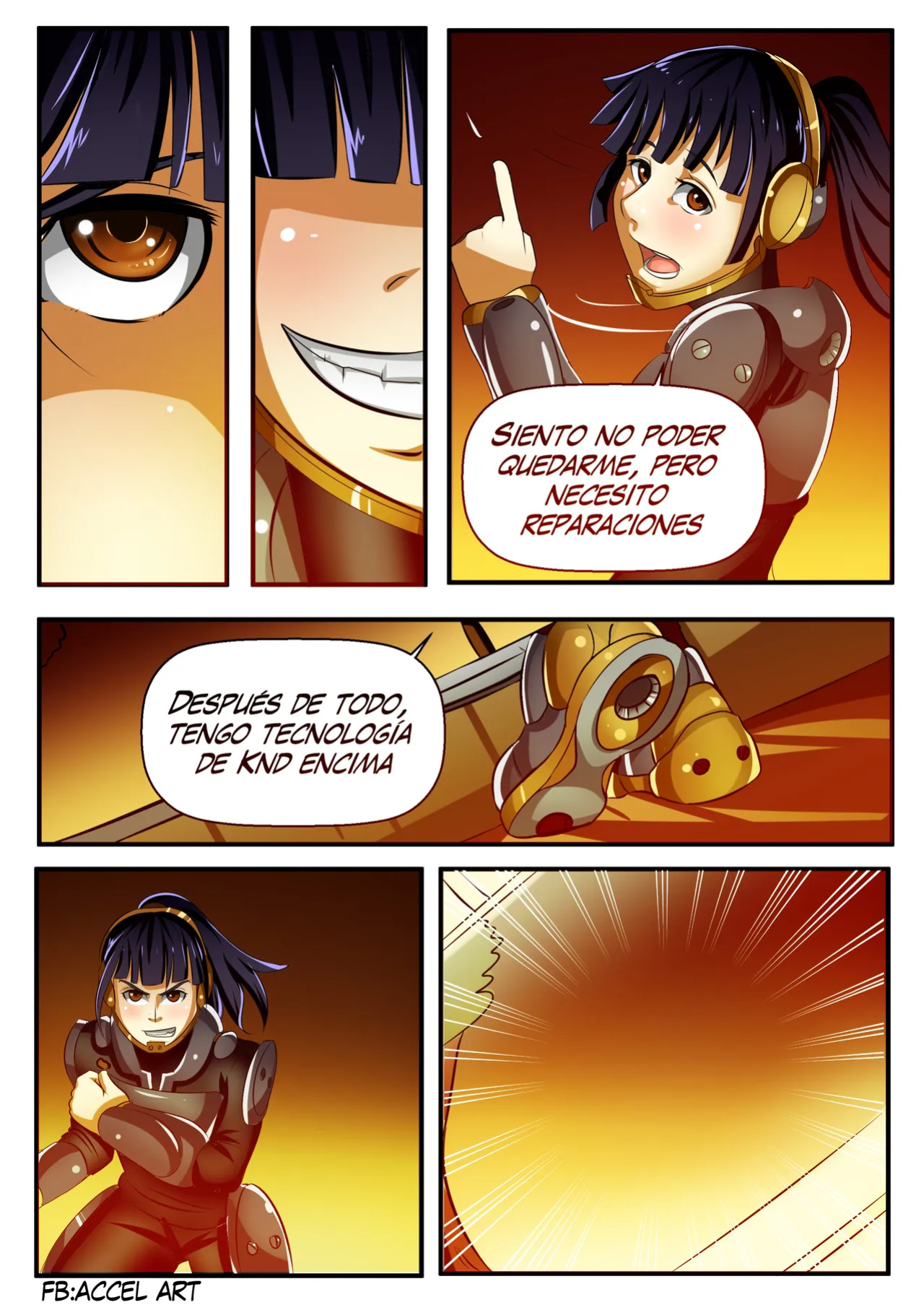 KND: The Fall (Spanish) [Accel Art]