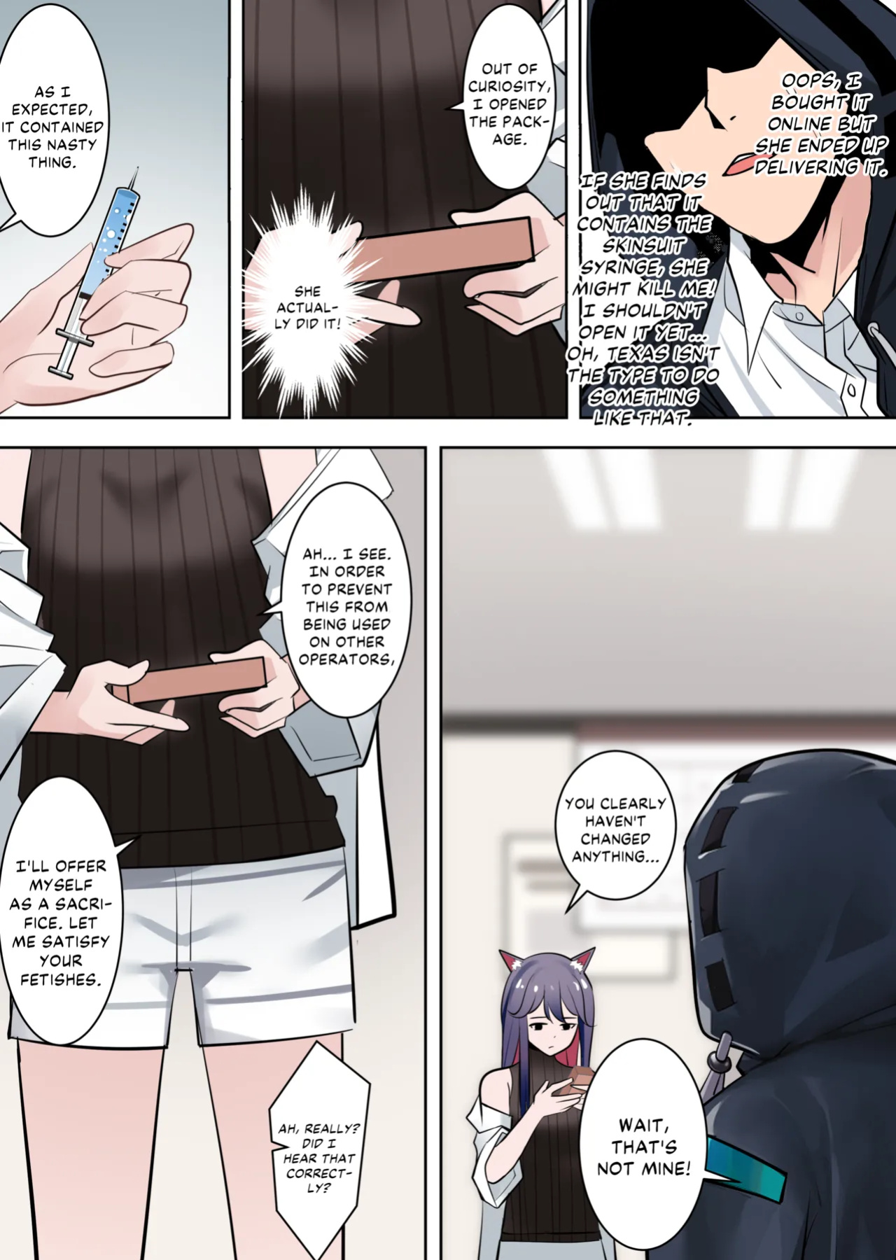 [gege] Tezas (Arknights) [DKKMD Translations]
