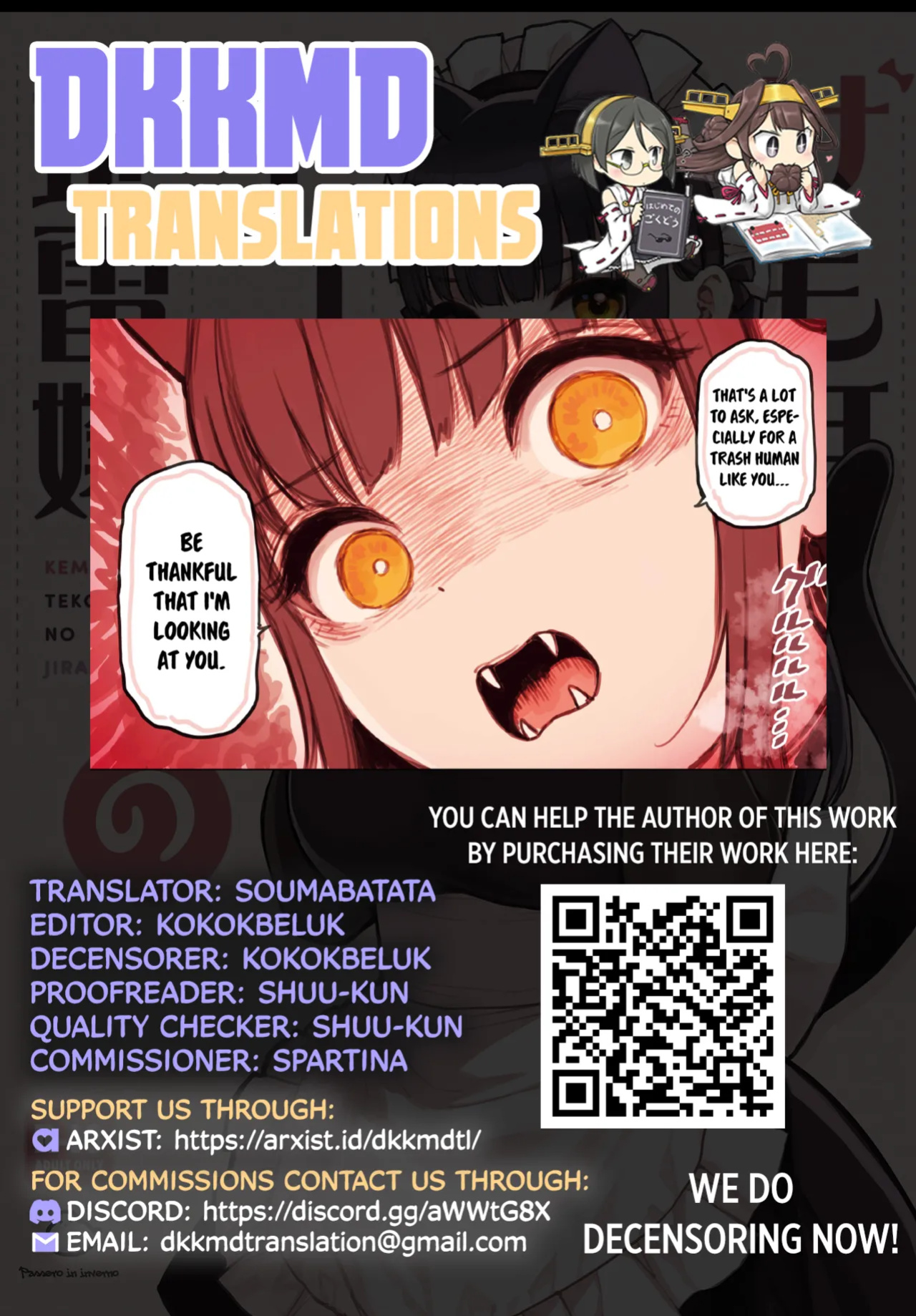[Fukurasuzume (Sunaba Suzume)] Kemomimi Tekoki Ten no Jirai Jou [DKKMD Translations]