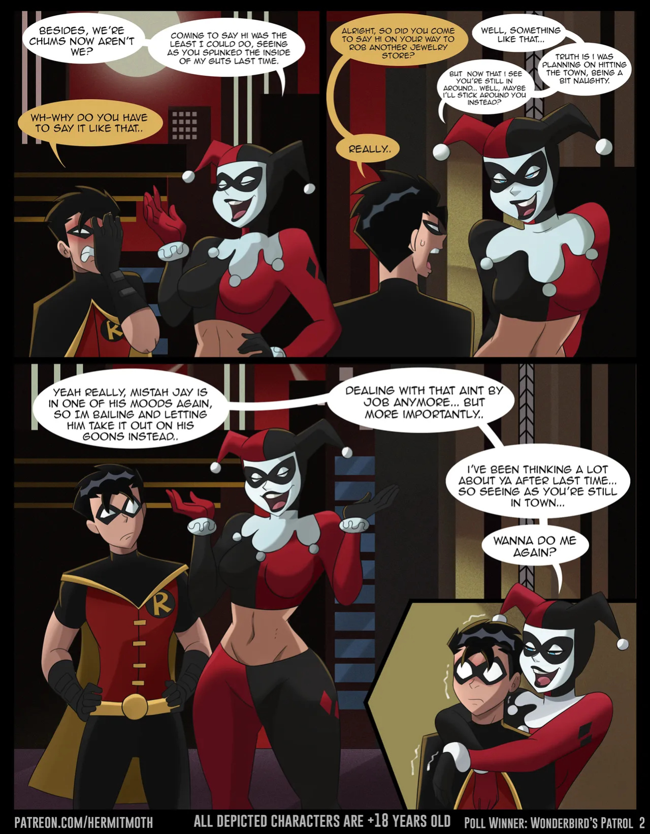 [HermitMoth] Harley and Robin: Second Shot of Crazy (Batman)