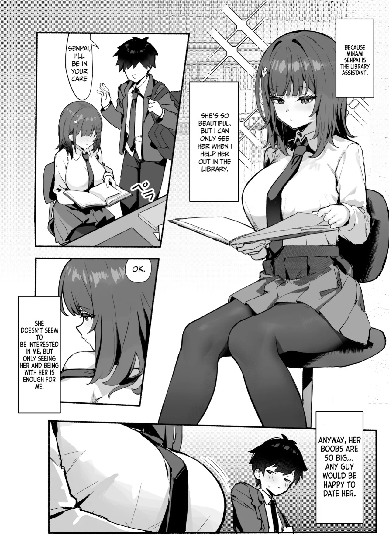 [Mikeneko (simao)] Akogare no Senpai to Boku no Himitsu - My Secret with My Admired Senpai.