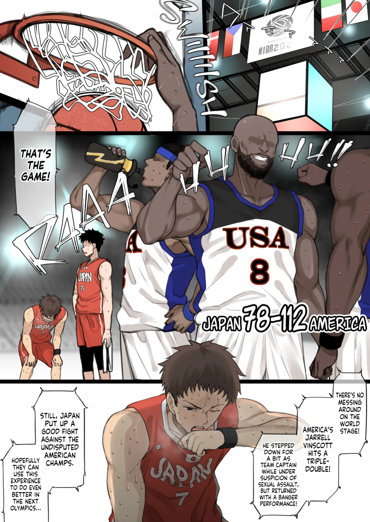 [Terasu MC] Athletic x Couple x Netorase [Tekkamaki]