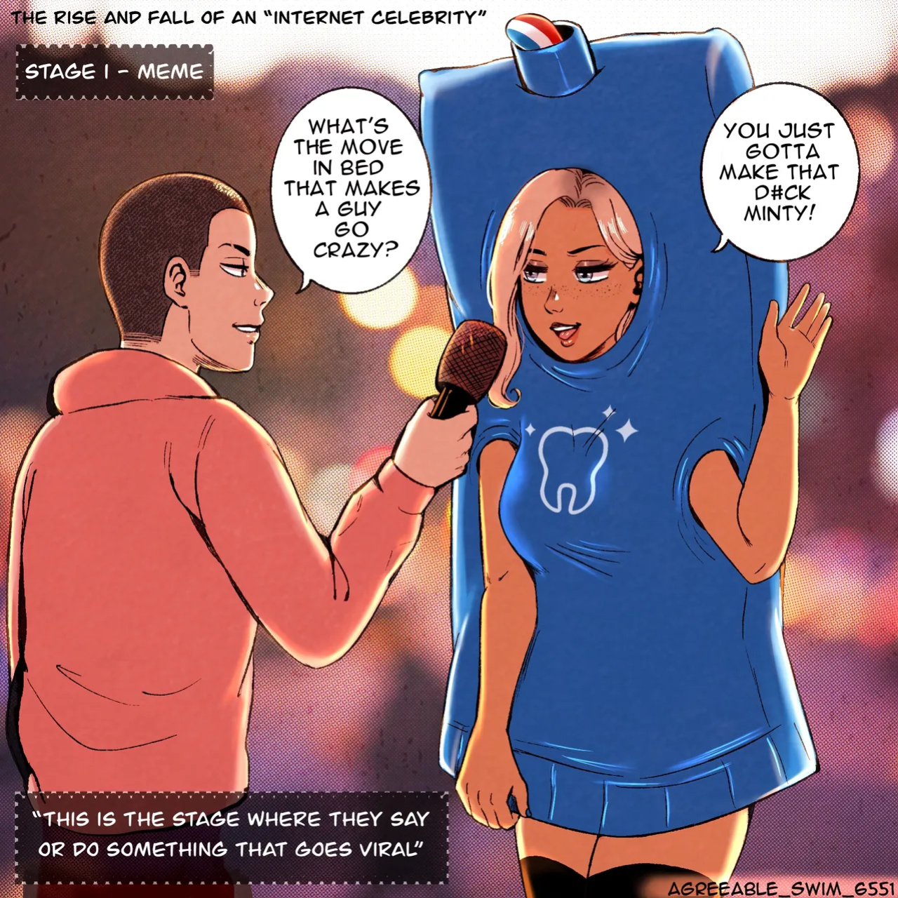 [Agreeable_Swim_6551] The Rise and Fall of an "Internet Celebrity"