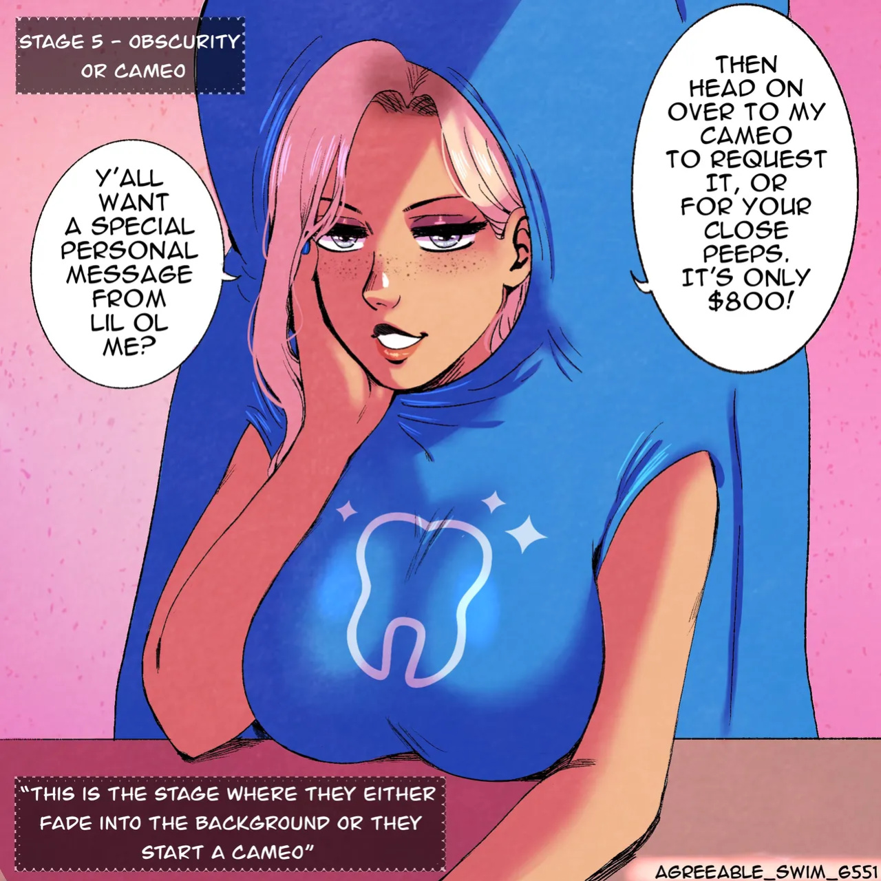 [Agreeable_Swim_6551] The Rise and Fall of an "Internet Celebrity"