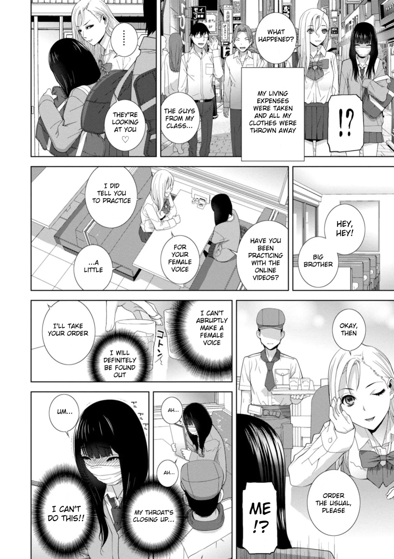Forced into Cross-Dressing by My Younger Sister (Ch 1-4 + extras)