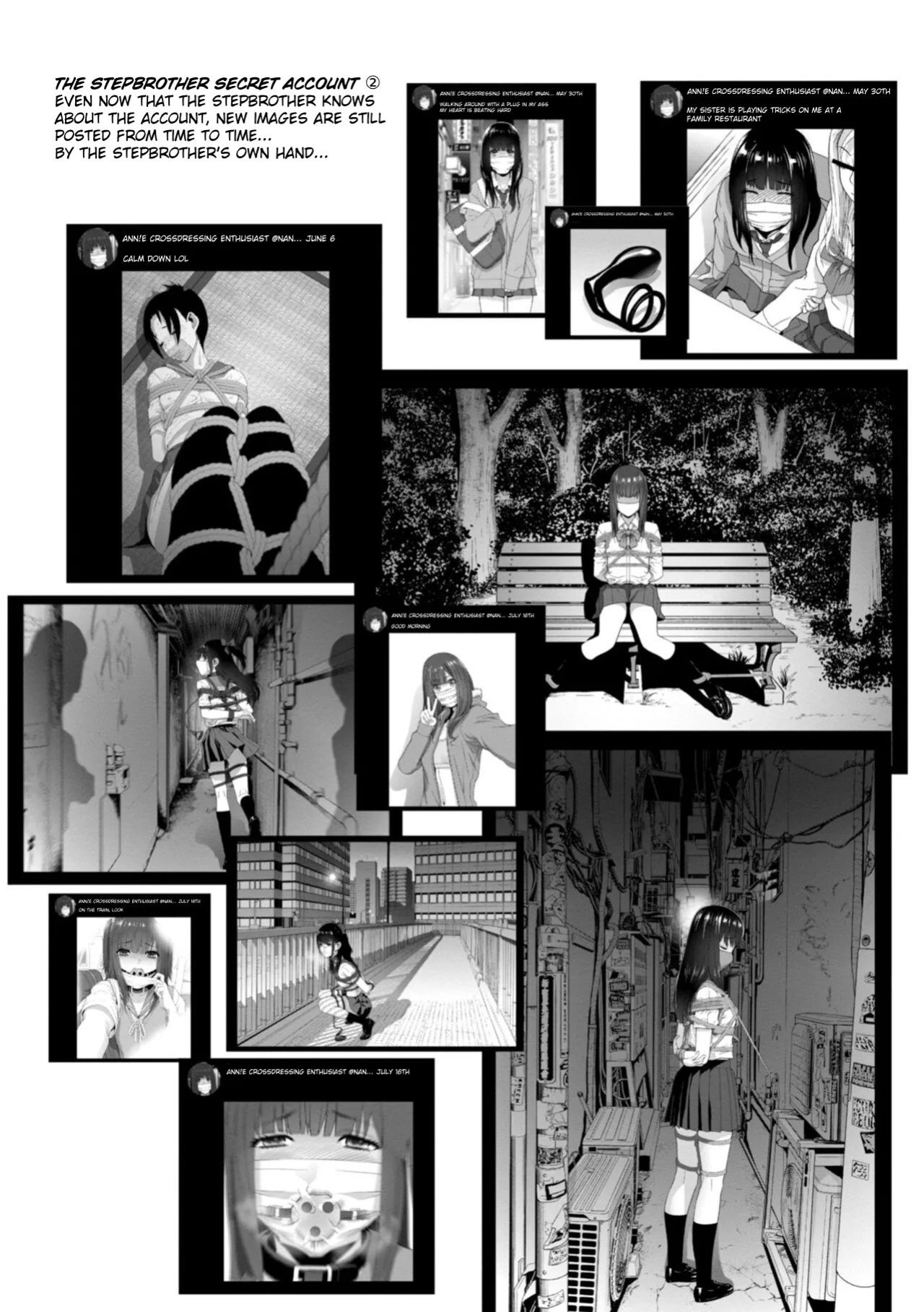 Forced into Cross-Dressing by My Younger Sister (Ch 1-4 + extras)