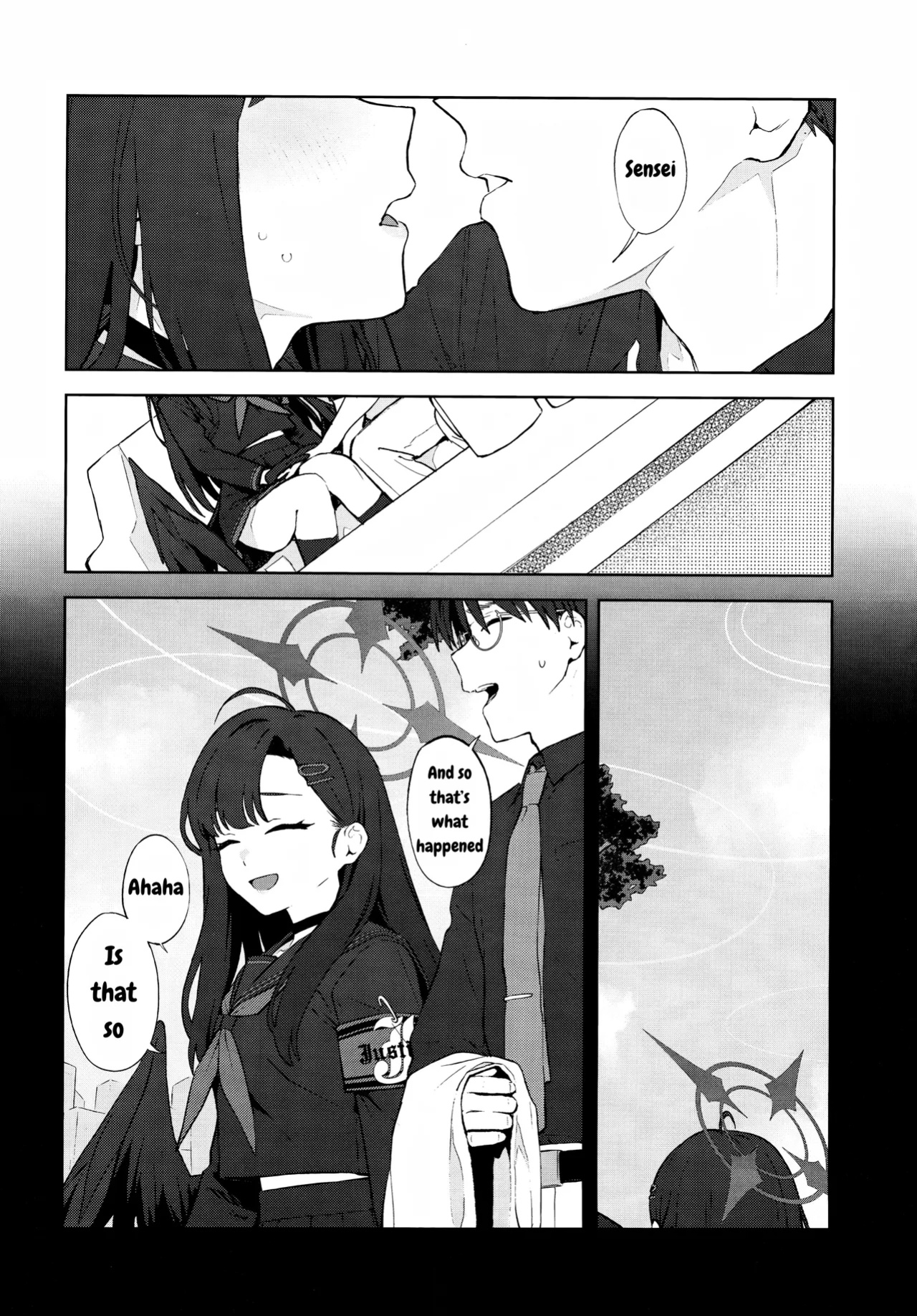 (C105) [Titano-makhia (Mikaduchi)] I love you! (Blue Archive) [DefinitelyNotPixel]