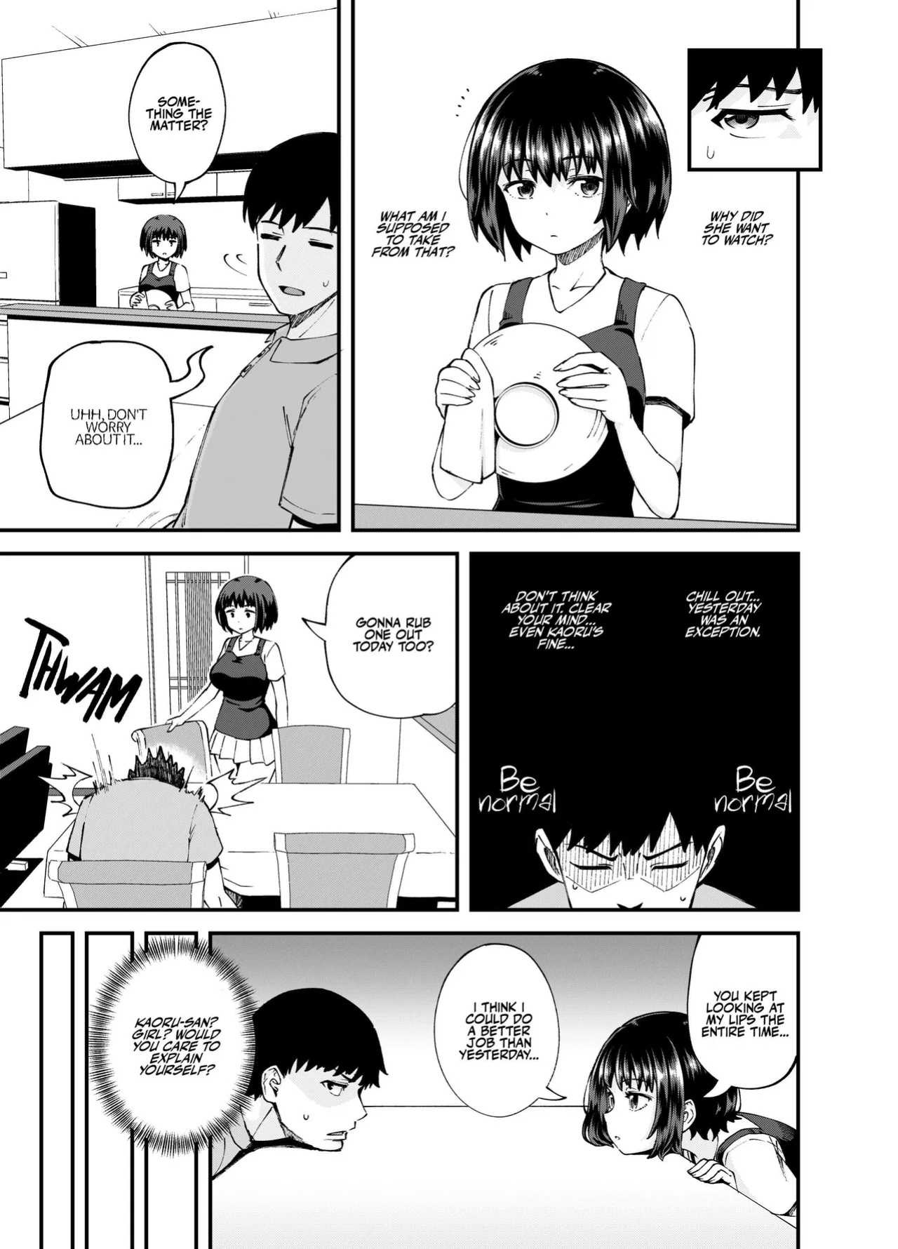 [Tonkotsu Fuumi (Poncocchan)] Soen ni Natteta Osananajimi ga Okuchi Onaho Gayoi Shite Kuru Mikkakan | Three Days Treating My Estranged Friend As An Oral Fuckhole [A Little Someone's Dummy]