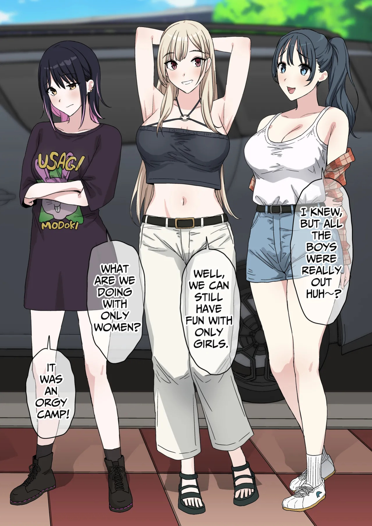 [PuruMetal] YariCir Gasshuku ni Otoko wa Boku Hitori | Only One Guy At The Fuck Club's Intensive Training Camp [Kamijoan]
