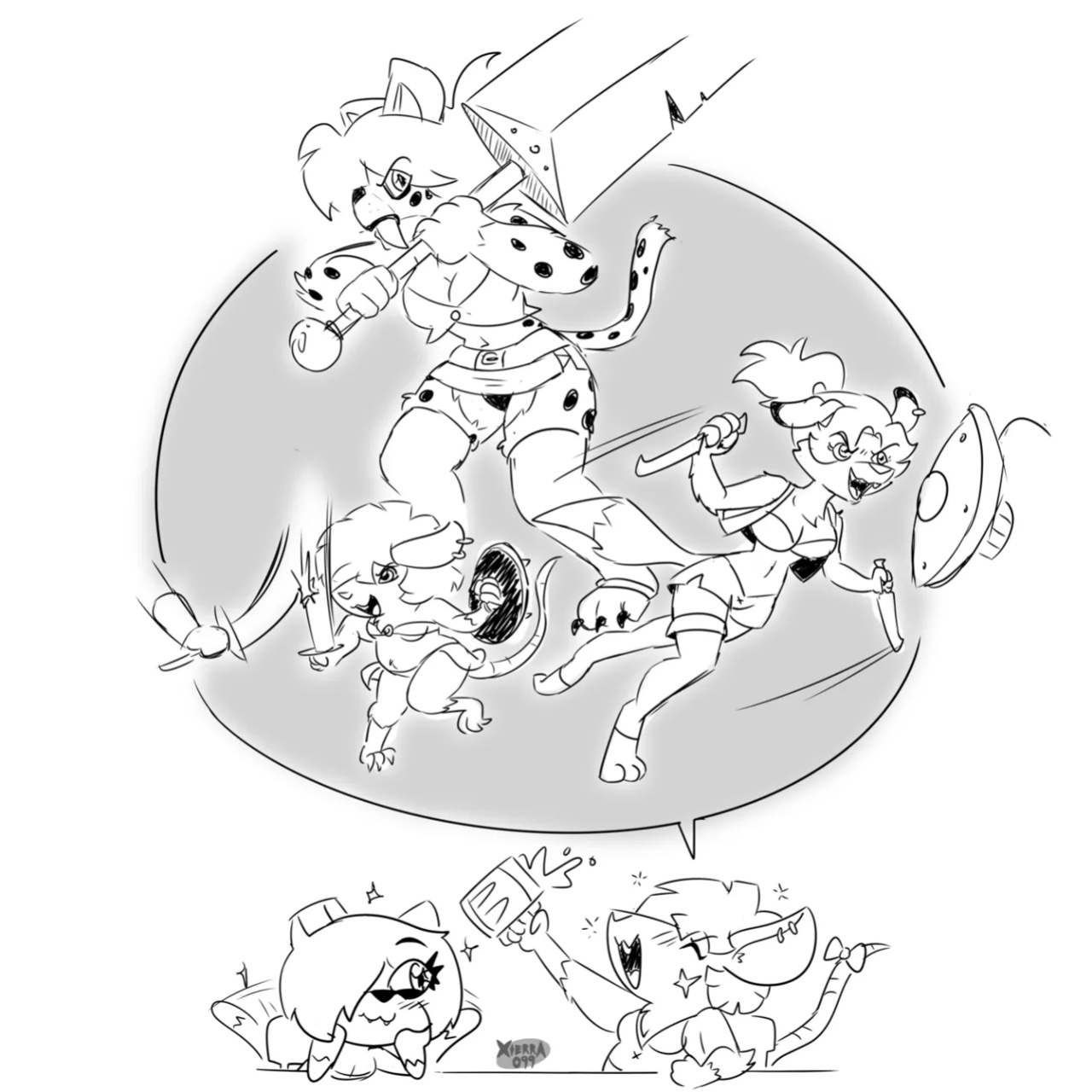 [Xierra099] Minyarva, the Hero Hunter!