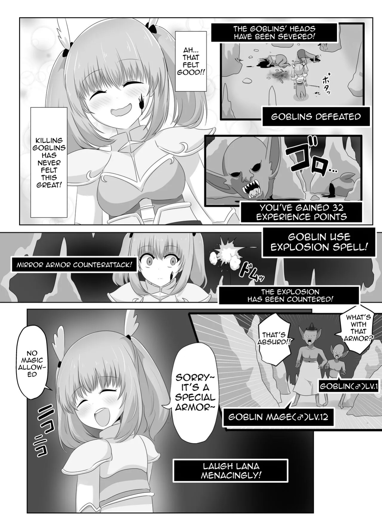 [C Hange (hangesho)] The Female Knight Who Lost Everything To Goblins