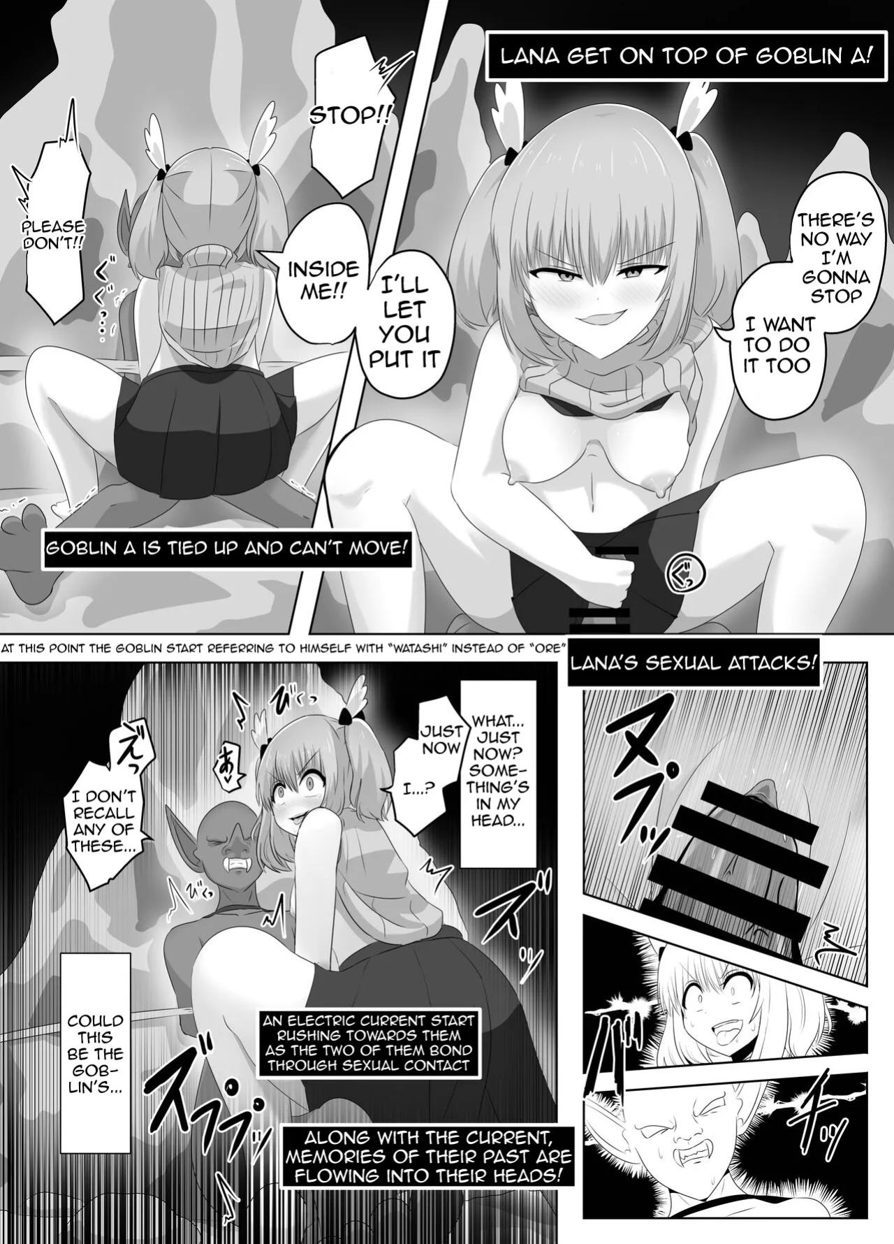 [C Hange (hangesho)] The Female Knight Who Lost Everything To Goblins