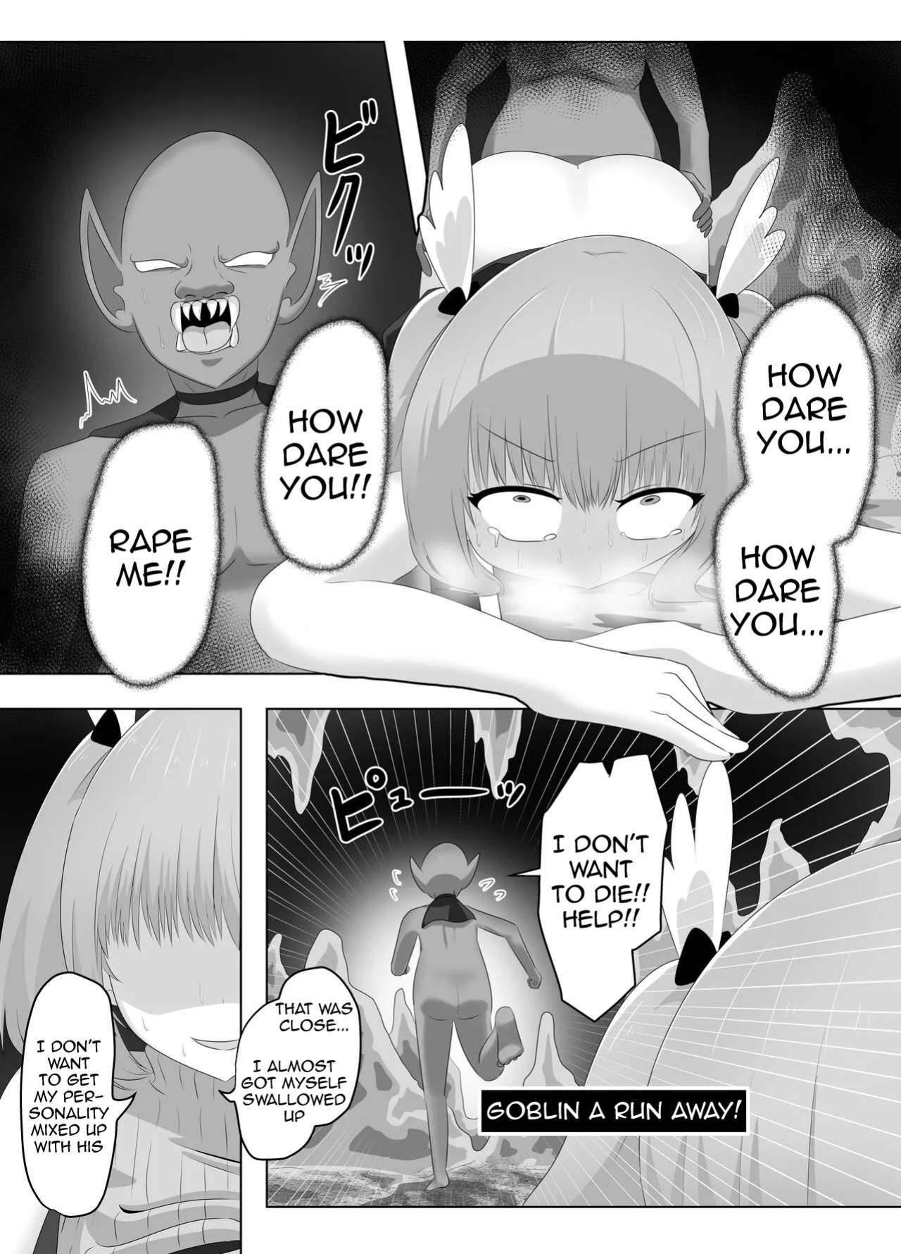 [C Hange (hangesho)] The Female Knight Who Lost Everything To Goblins