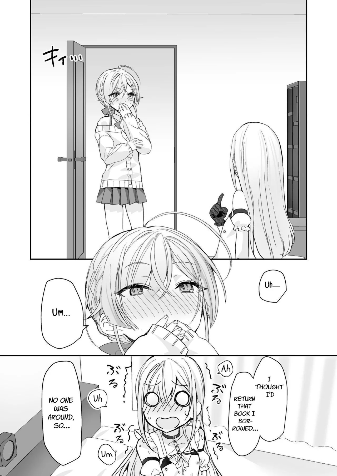 [Sokuochi Shoujo (Kagamino Mochiko)] Josou Shounen to Ama Seme Onee-san | Crossdressing Guy and Sweetly Aggressive Woman [Mahou Shoujon't]