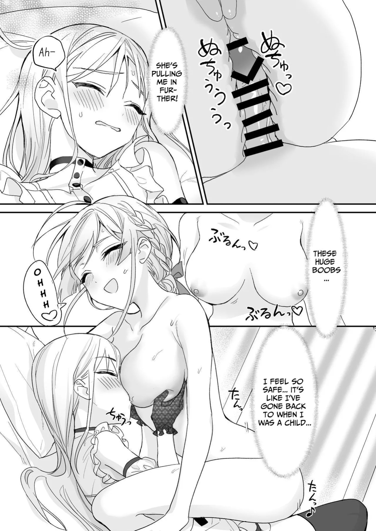 [Sokuochi Shoujo (Kagamino Mochiko)] Josou Shounen to Ama Seme Onee-san | Crossdressing Guy and Sweetly Aggressive Woman [Mahou Shoujon't]