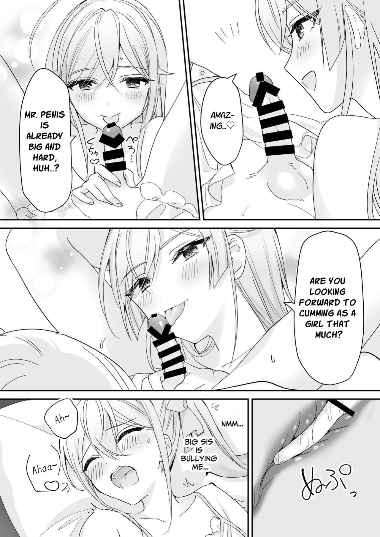 [Sokuochi Shoujo (Kagamino Mochiko)] Josou Shounen to Ama Seme Onee-san | Crossdressing Guy and Sweetly Aggressive Woman [Mahou Shoujon't]