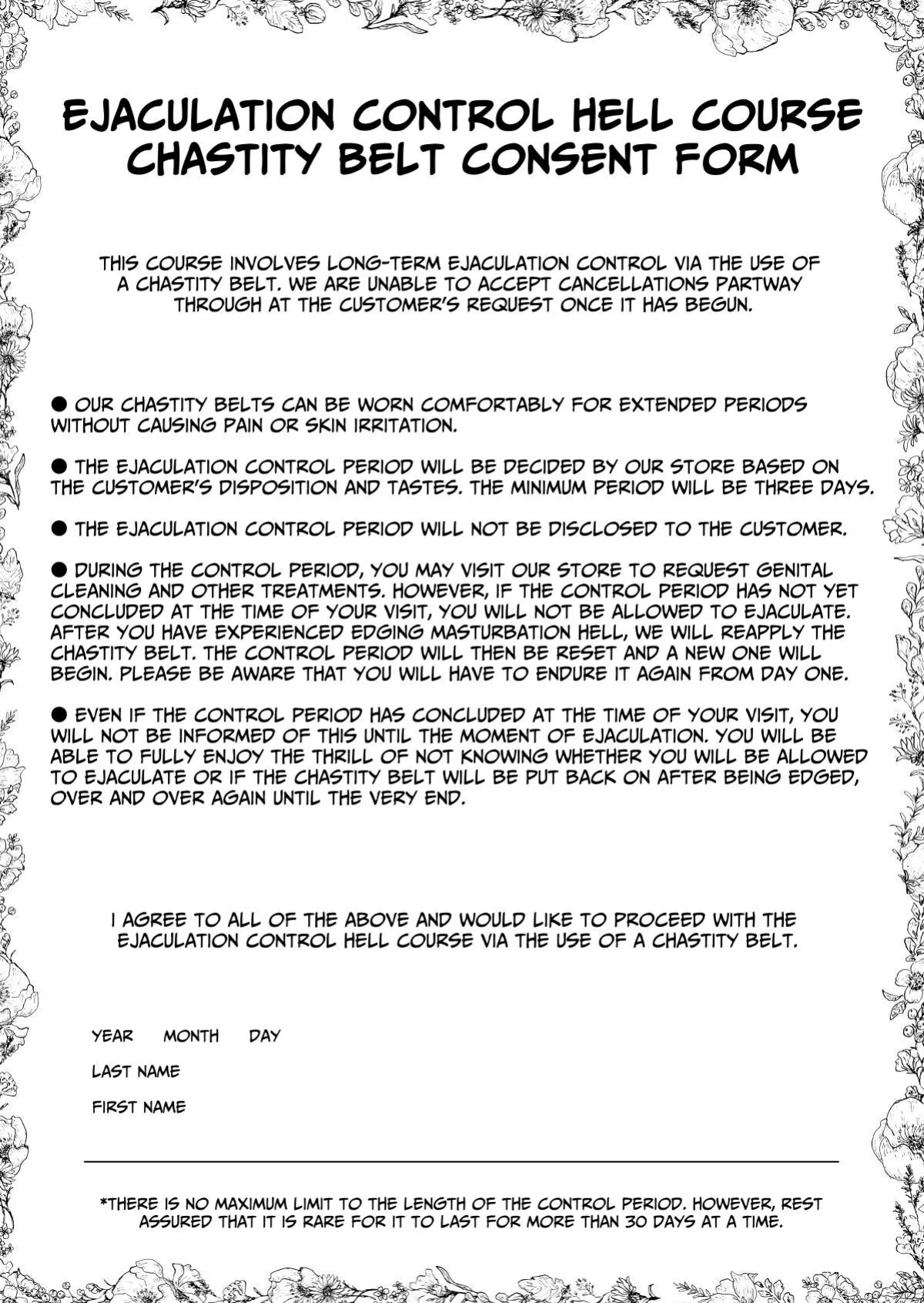[Dhibi] Masturbation Pleasure Hell Course Treatment Contract Shuin Kairaku Jigoku Kosu Sejutsu Dōisho