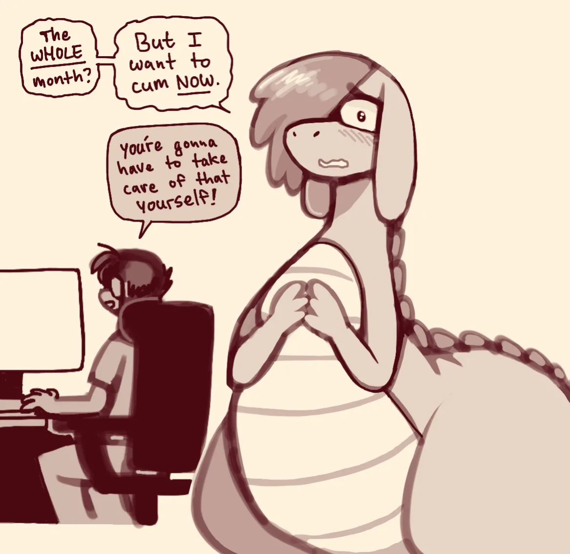 [Shyguy9] Ginger's No Nut November + Destroy Dick December (W/ Extras)
