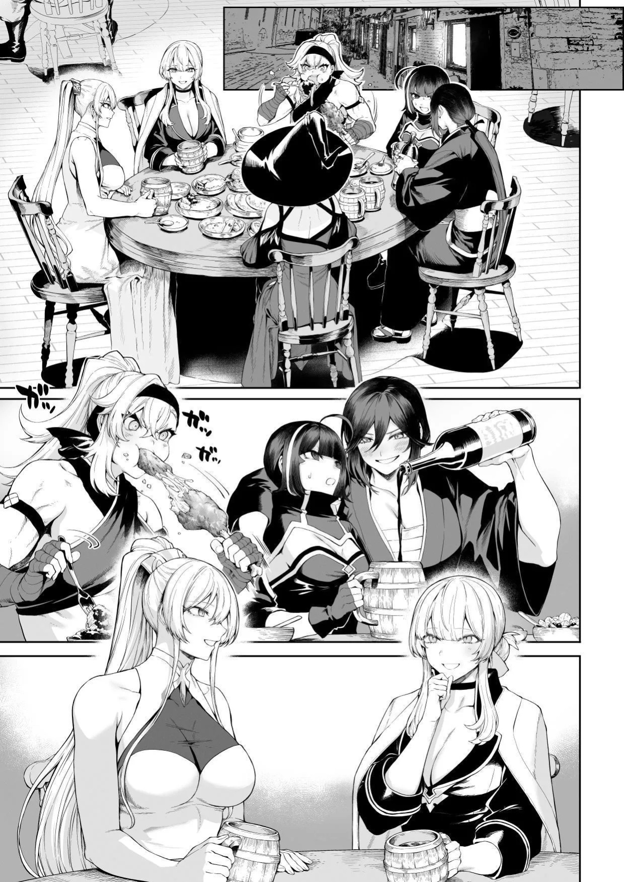[Nekono Oyashiro (Mashu)] Ikusa Otome to Ikusa Goto! ~Onna Mahoutsukai Hen~ | War Play with the Maidens of Battle! ~Female Mage~ [Benri]