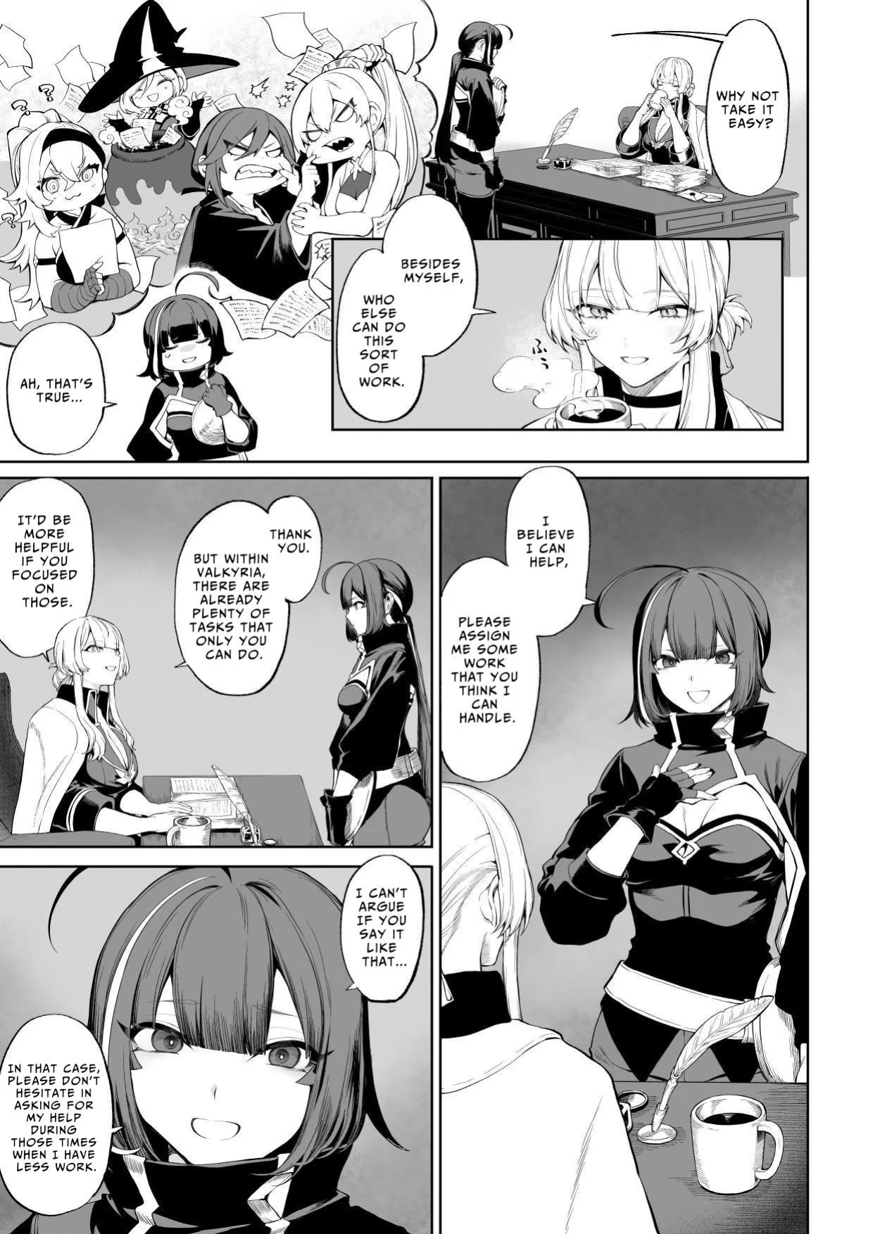 [Nekono Oyashiro (Mashu)] Ikusa Otome to Ikusa Goto! ~Onna Mahoutsukai Hen~ | War Play with the Maidens of Battle! ~Female Mage~ [Benri]