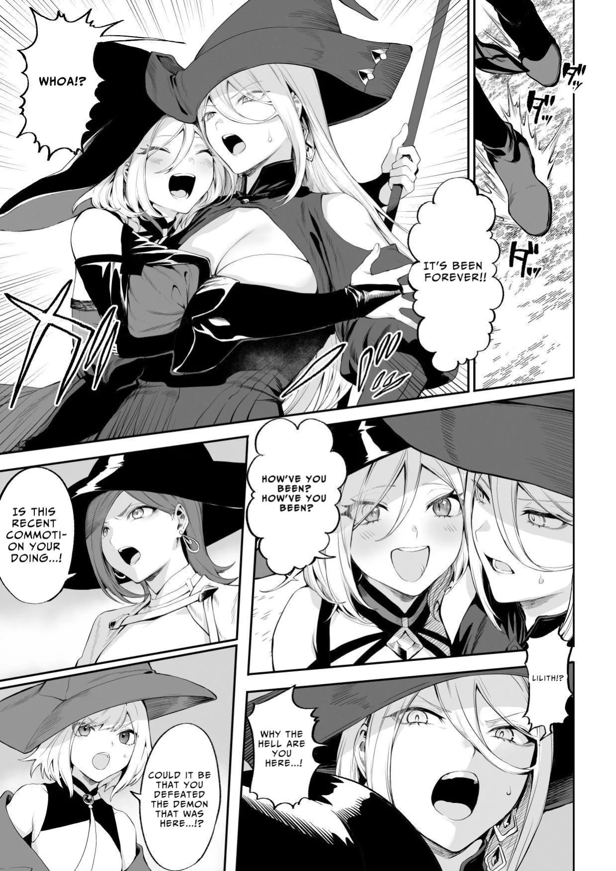 [Nekono Oyashiro (Mashu)] Ikusa Otome to Ikusa Goto! ~Onna Mahoutsukai Hen~ | War Play with the Maidens of Battle! ~Female Mage~ [Benri]