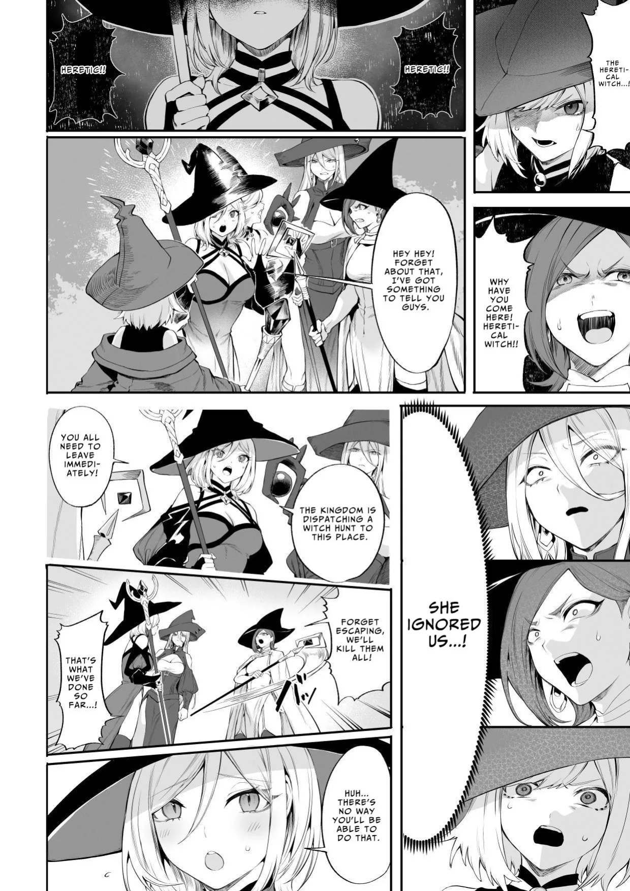 [Nekono Oyashiro (Mashu)] Ikusa Otome to Ikusa Goto! ~Onna Mahoutsukai Hen~ | War Play with the Maidens of Battle! ~Female Mage~ [Benri]