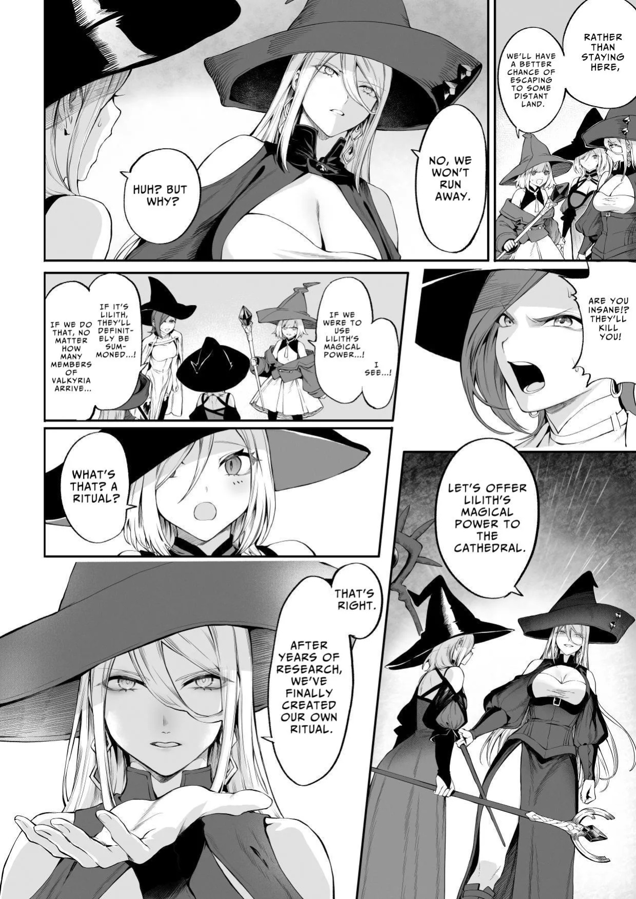 [Nekono Oyashiro (Mashu)] Ikusa Otome to Ikusa Goto! ~Onna Mahoutsukai Hen~ | War Play with the Maidens of Battle! ~Female Mage~ [Benri]