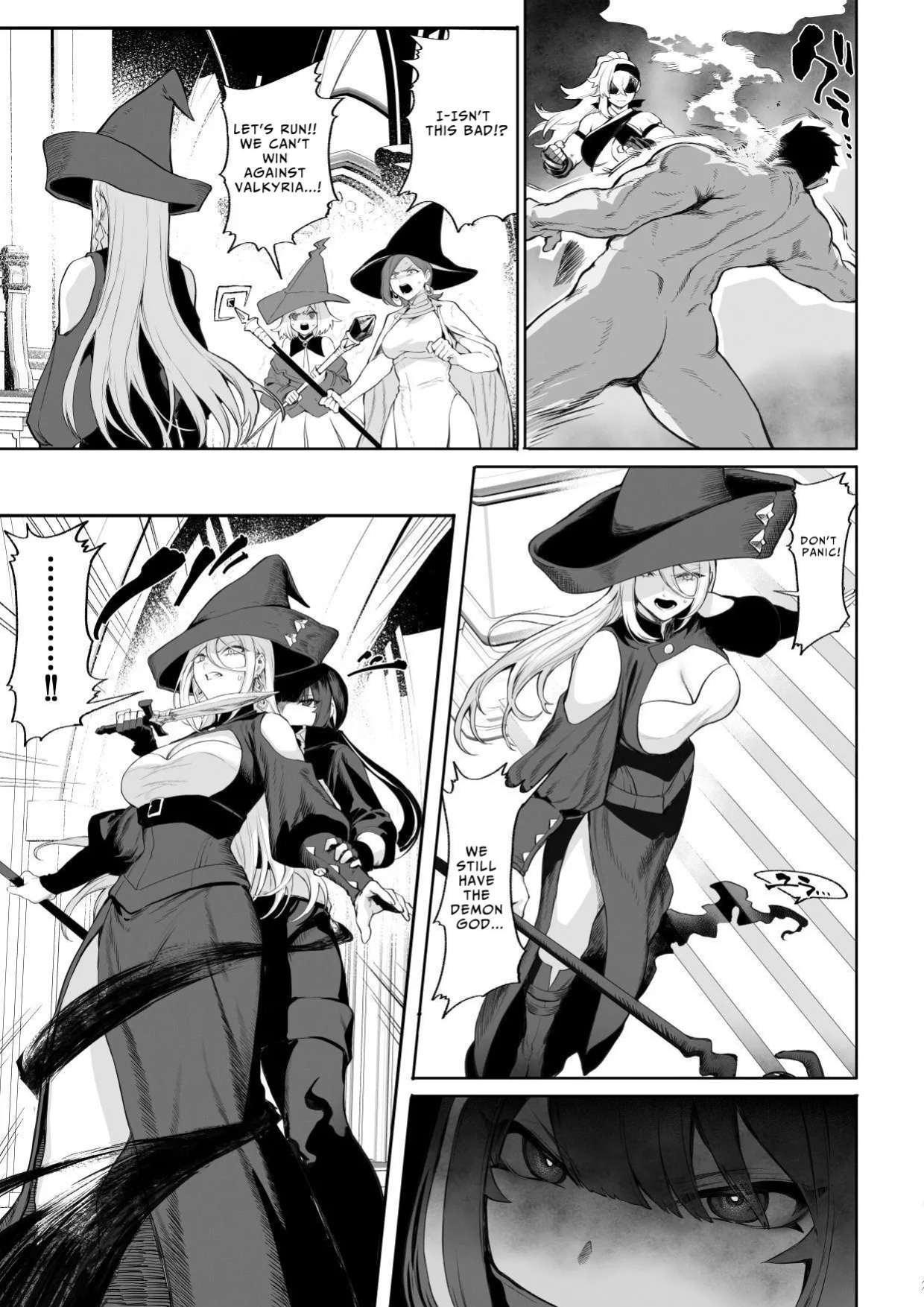[Nekono Oyashiro (Mashu)] Ikusa Otome to Ikusa Goto! ~Onna Mahoutsukai Hen~ | War Play with the Maidens of Battle! ~Female Mage~ [Benri]