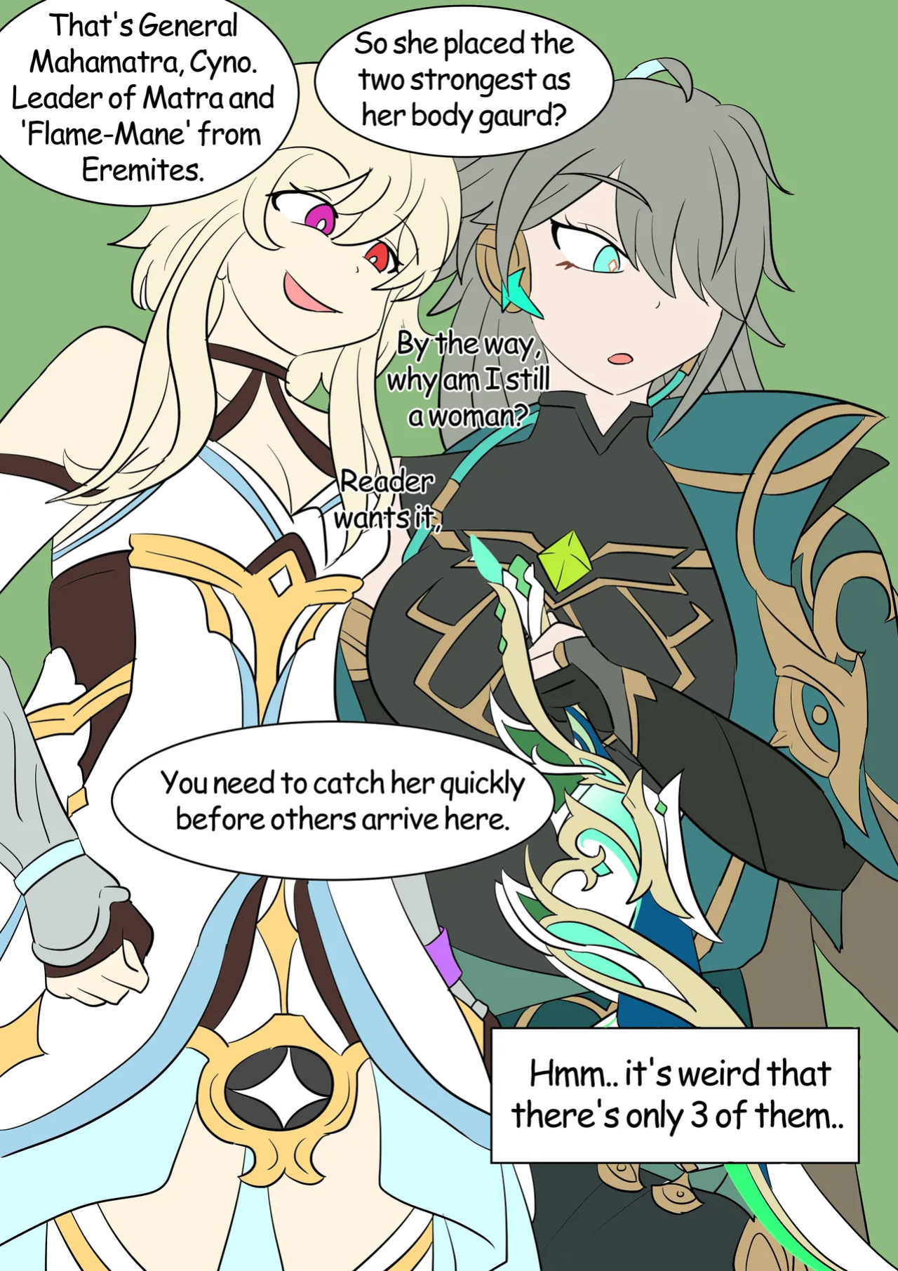 [Vel] Genshin TSF: Forbidden Knowledge