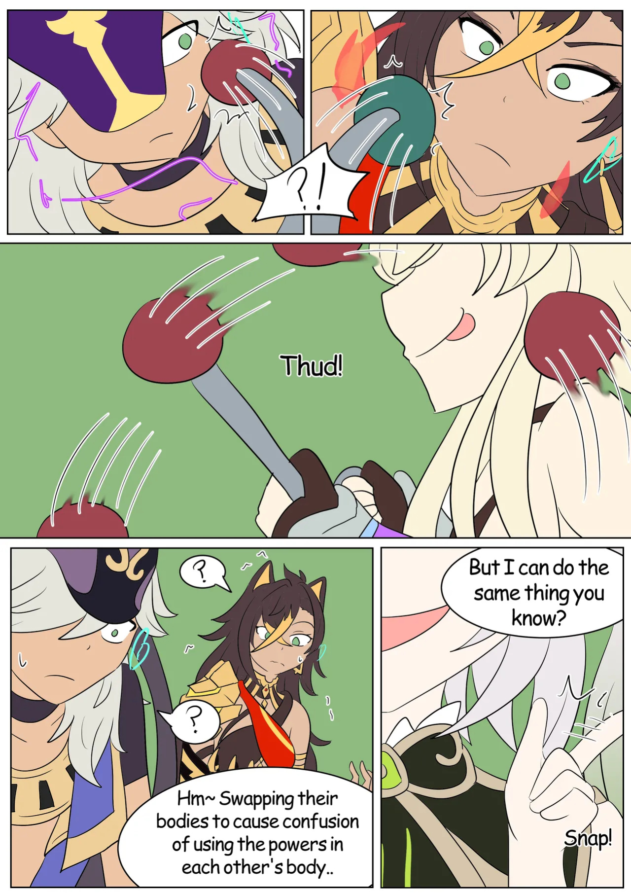 [Vel] Genshin TSF: Forbidden Knowledge