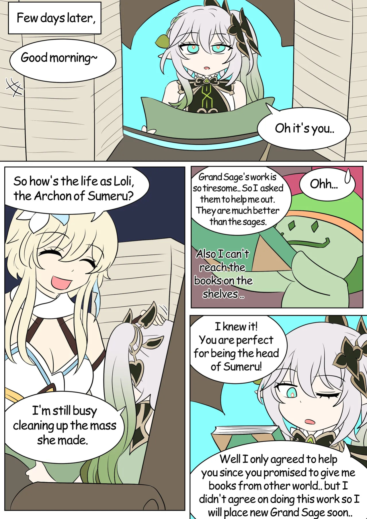 [Vel] Genshin TSF: Forbidden Knowledge