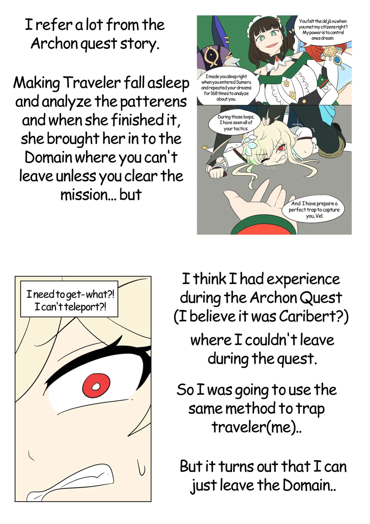 [Vel] Genshin TSF: Forbidden Knowledge